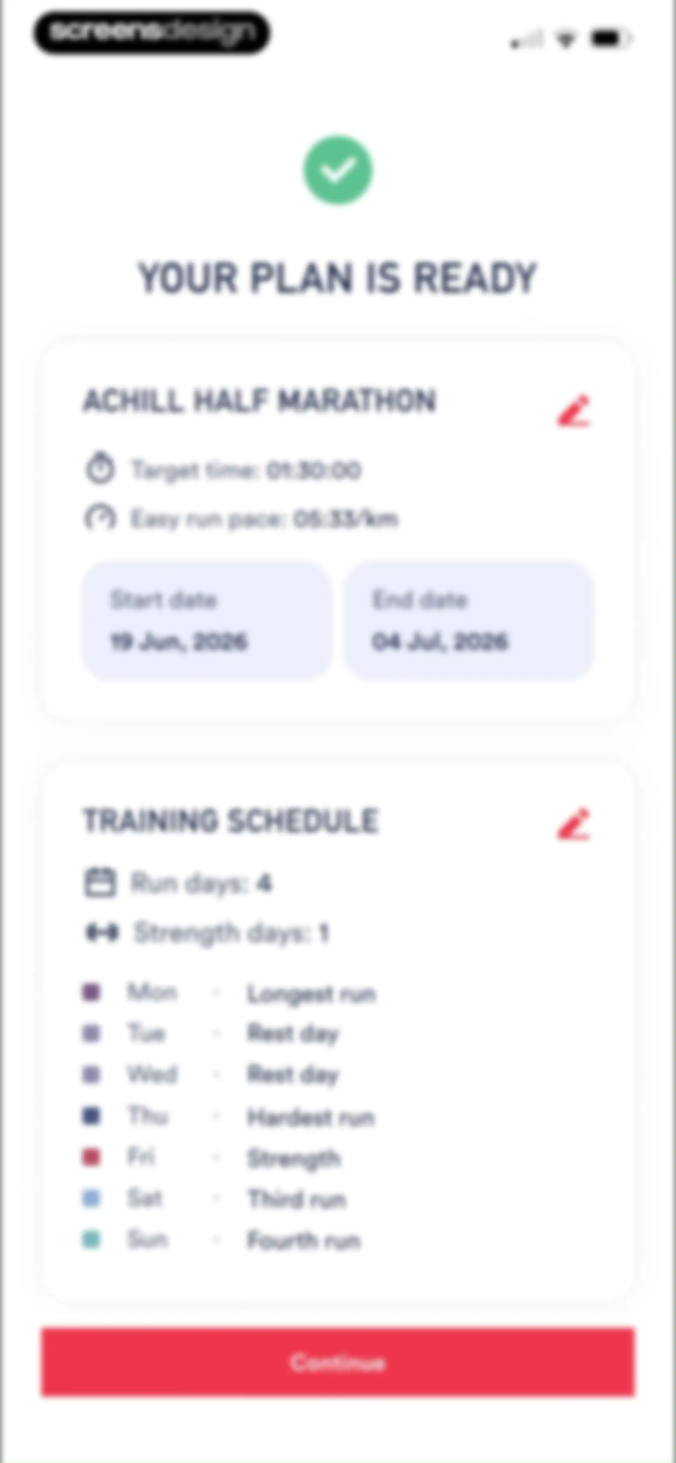 Coopah: The Run Coaching App screen 47