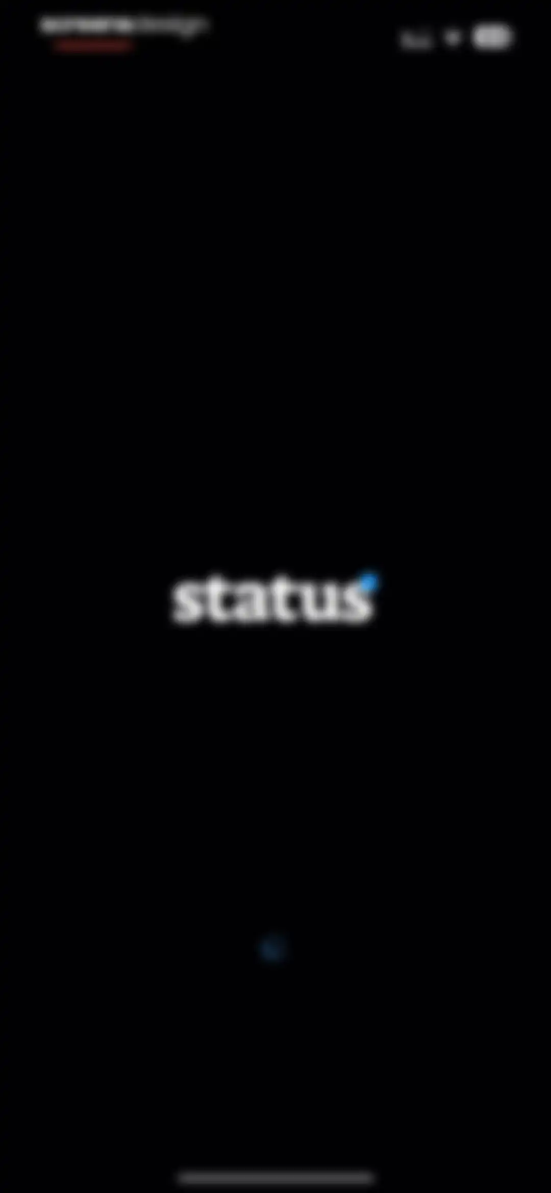 status - sims but social media screen 1