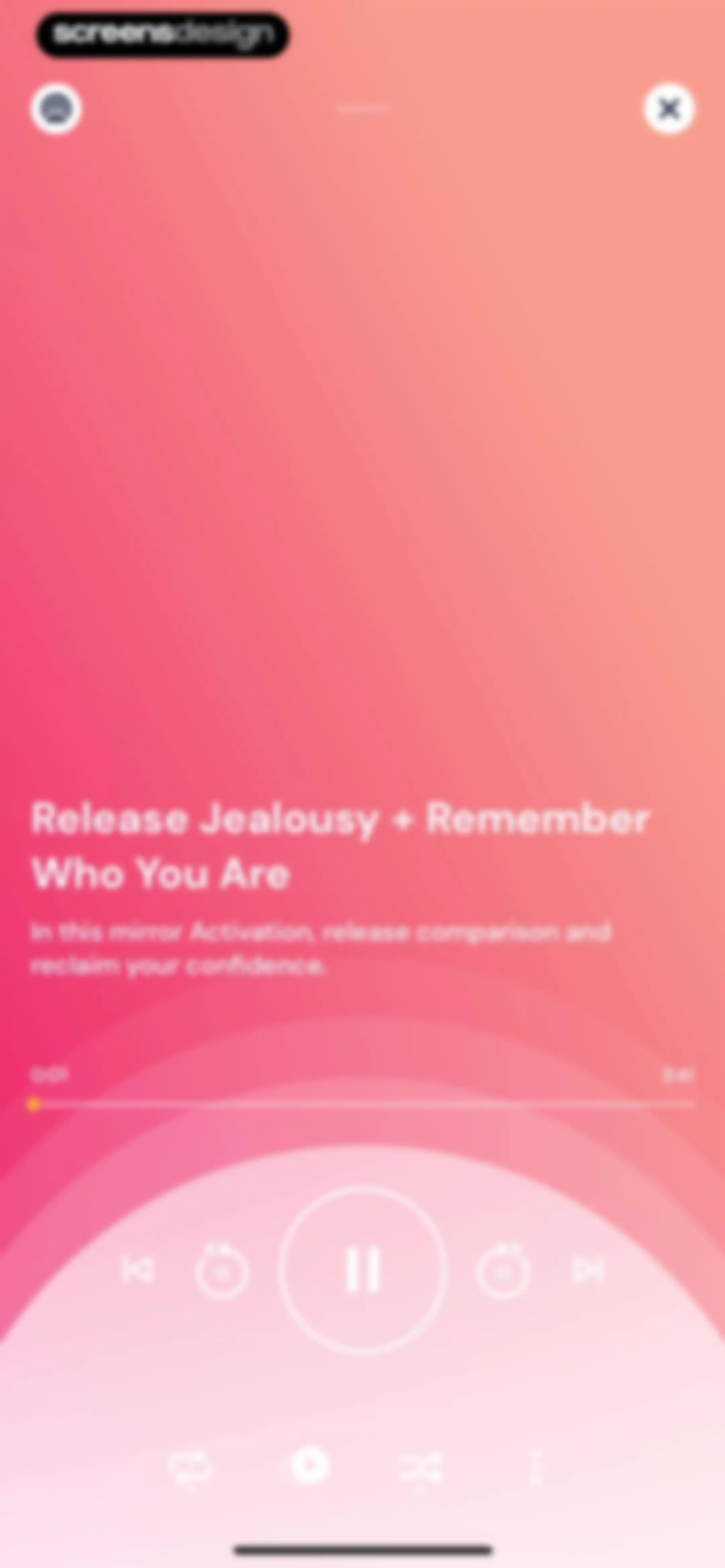 Activations: Daily Motivation screen 42