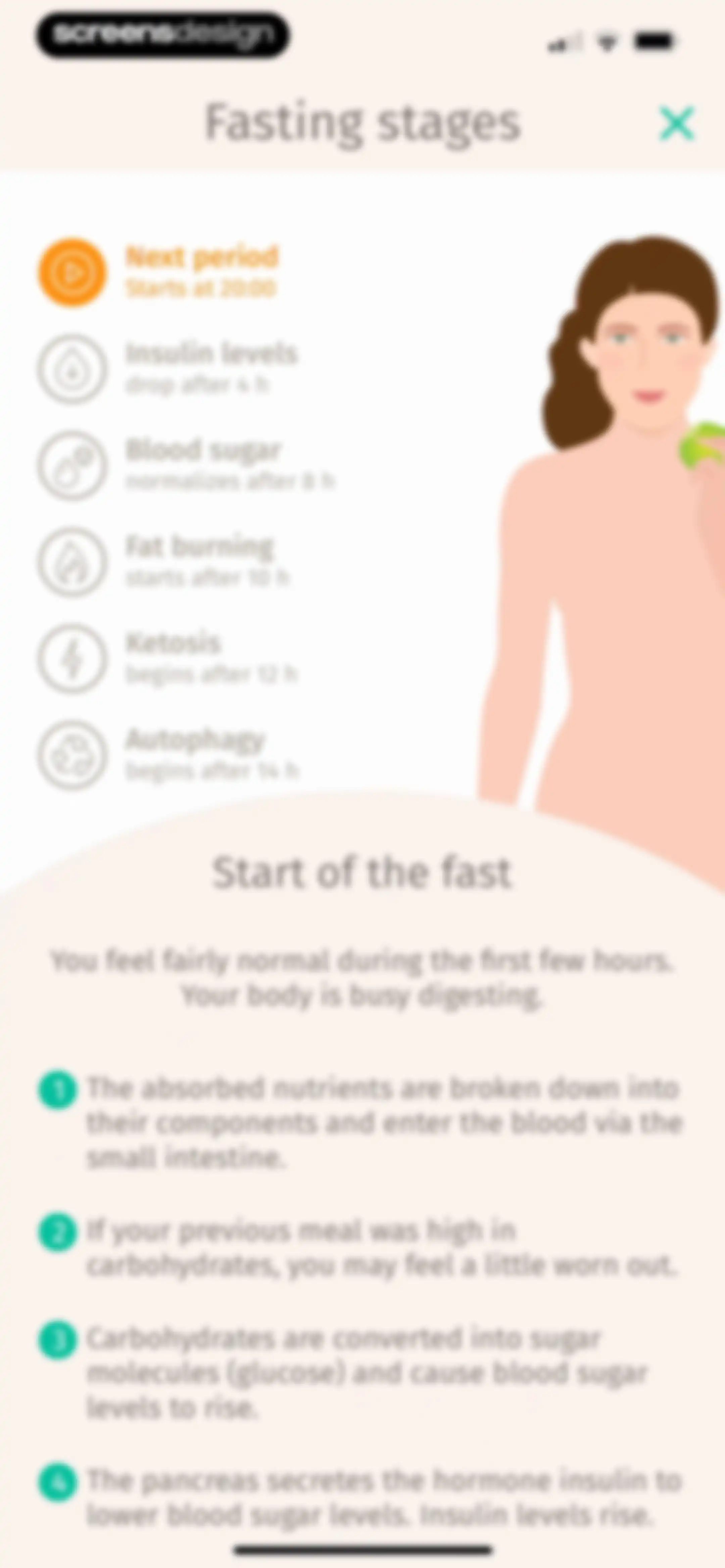 BodyFast: Intermittent Fasting screen 83