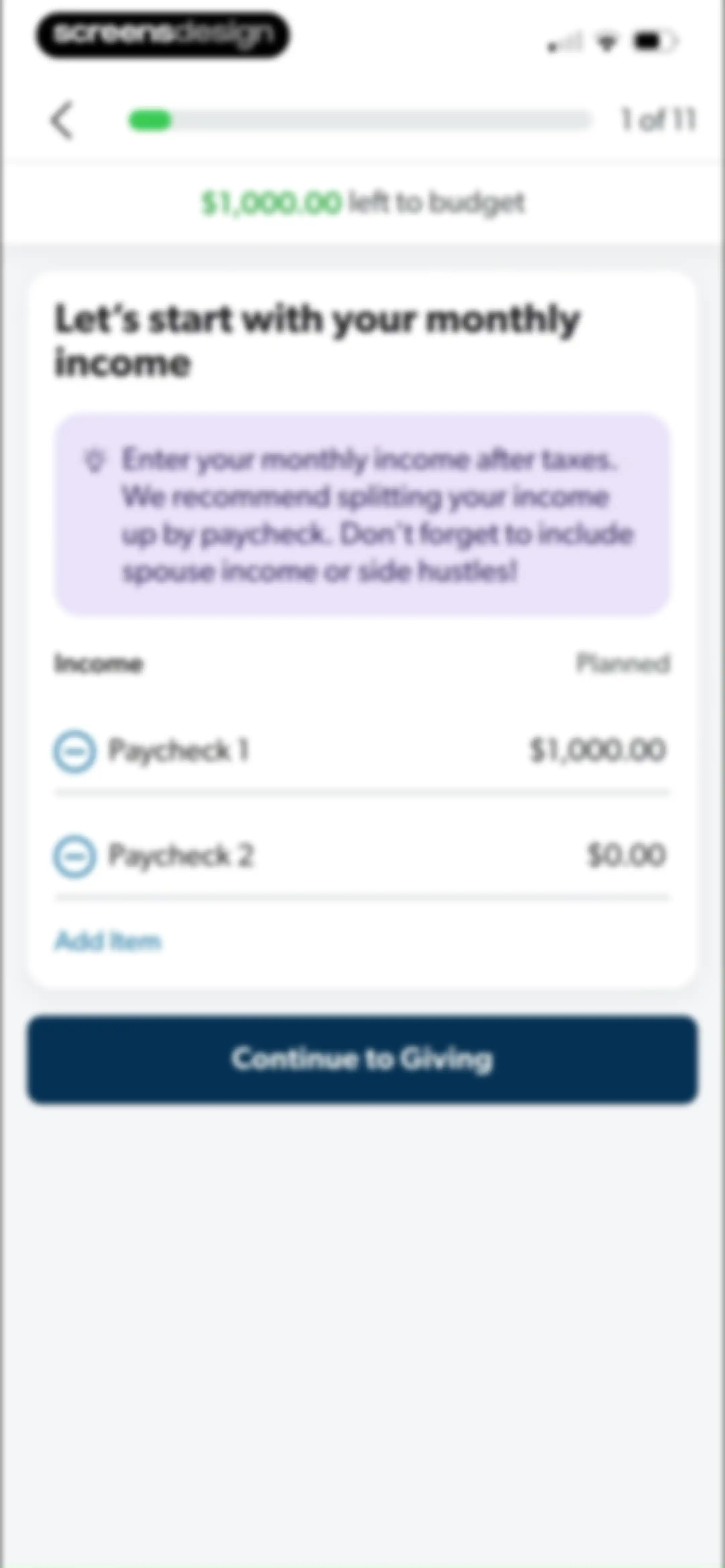 EveryDollar: Budget Management screen 25