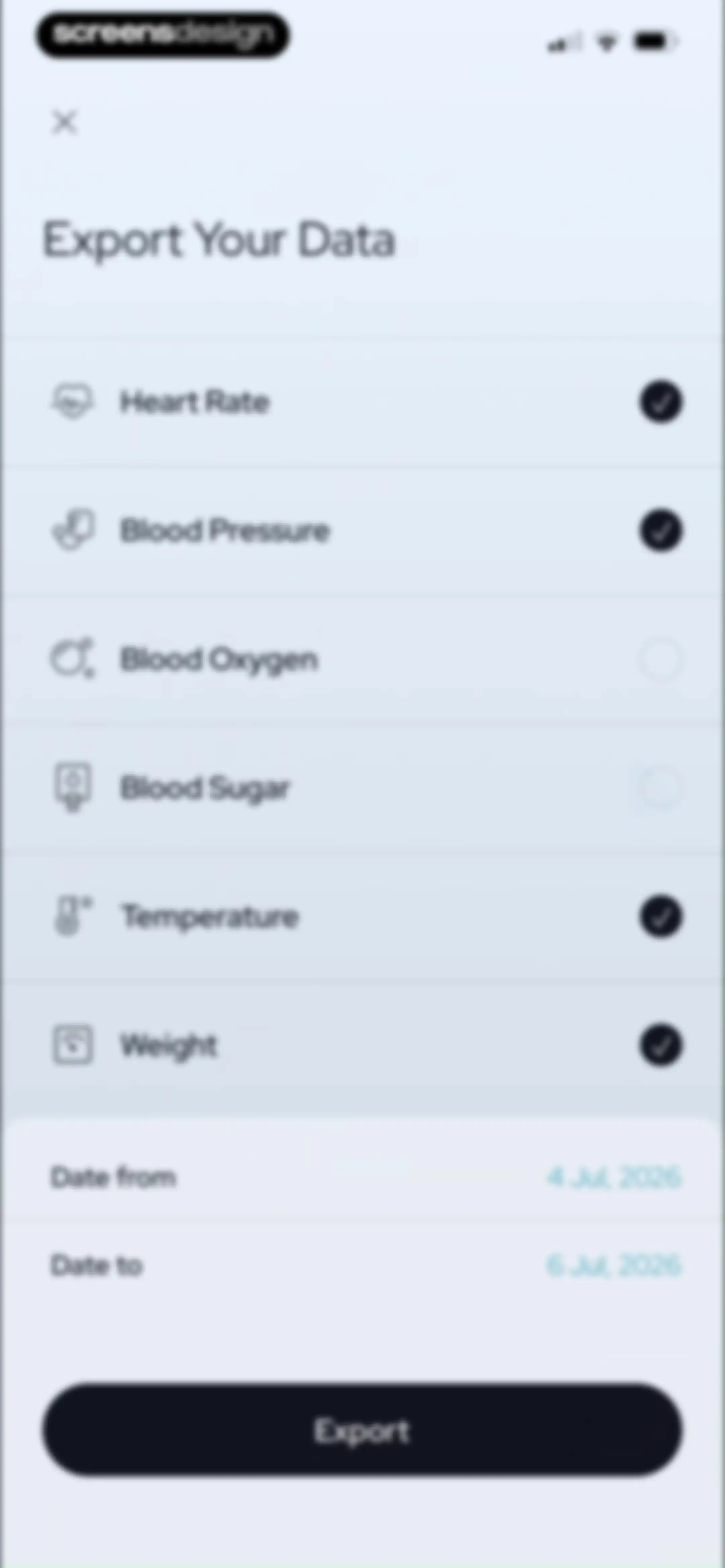 Health Planner & Tracker screen 39