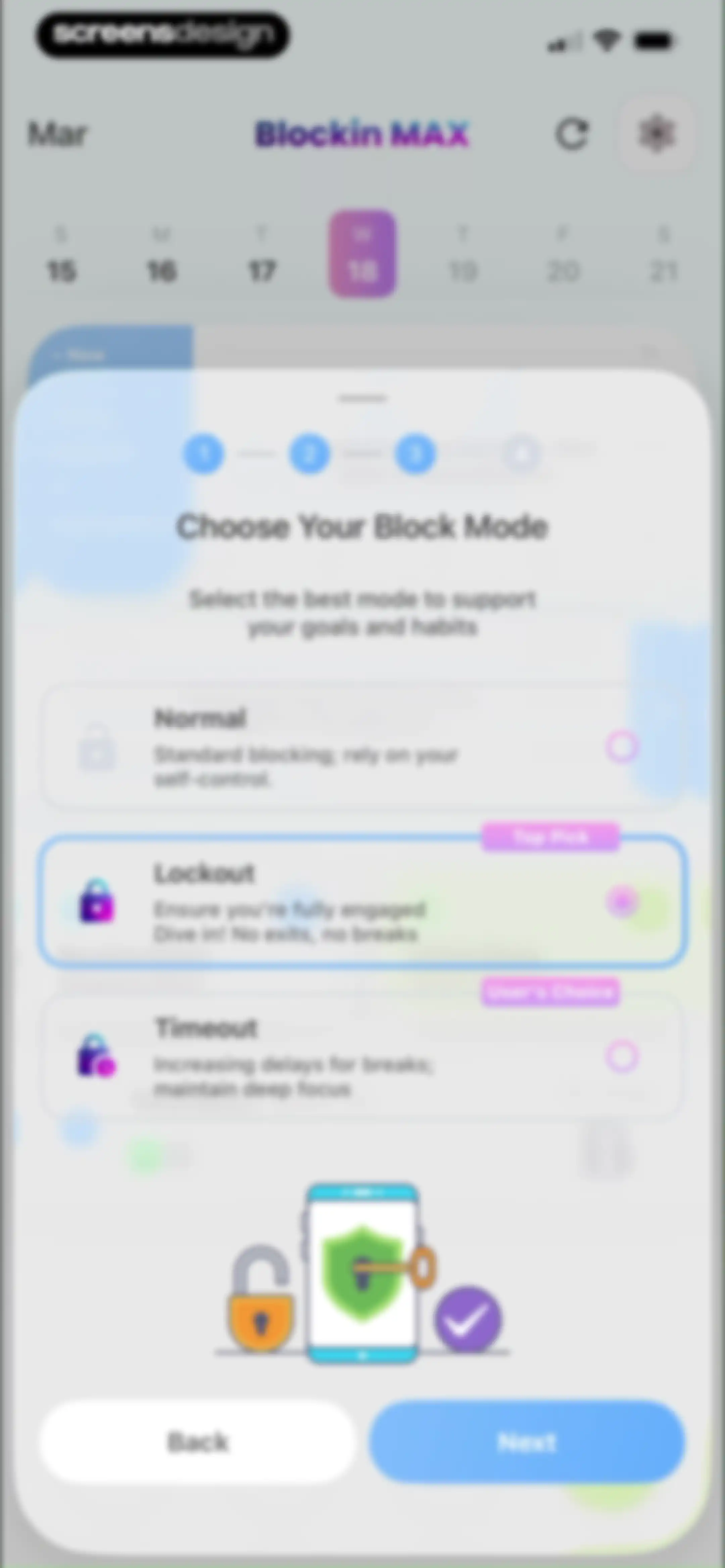 Blockin -Screen Time for Focus screen 108