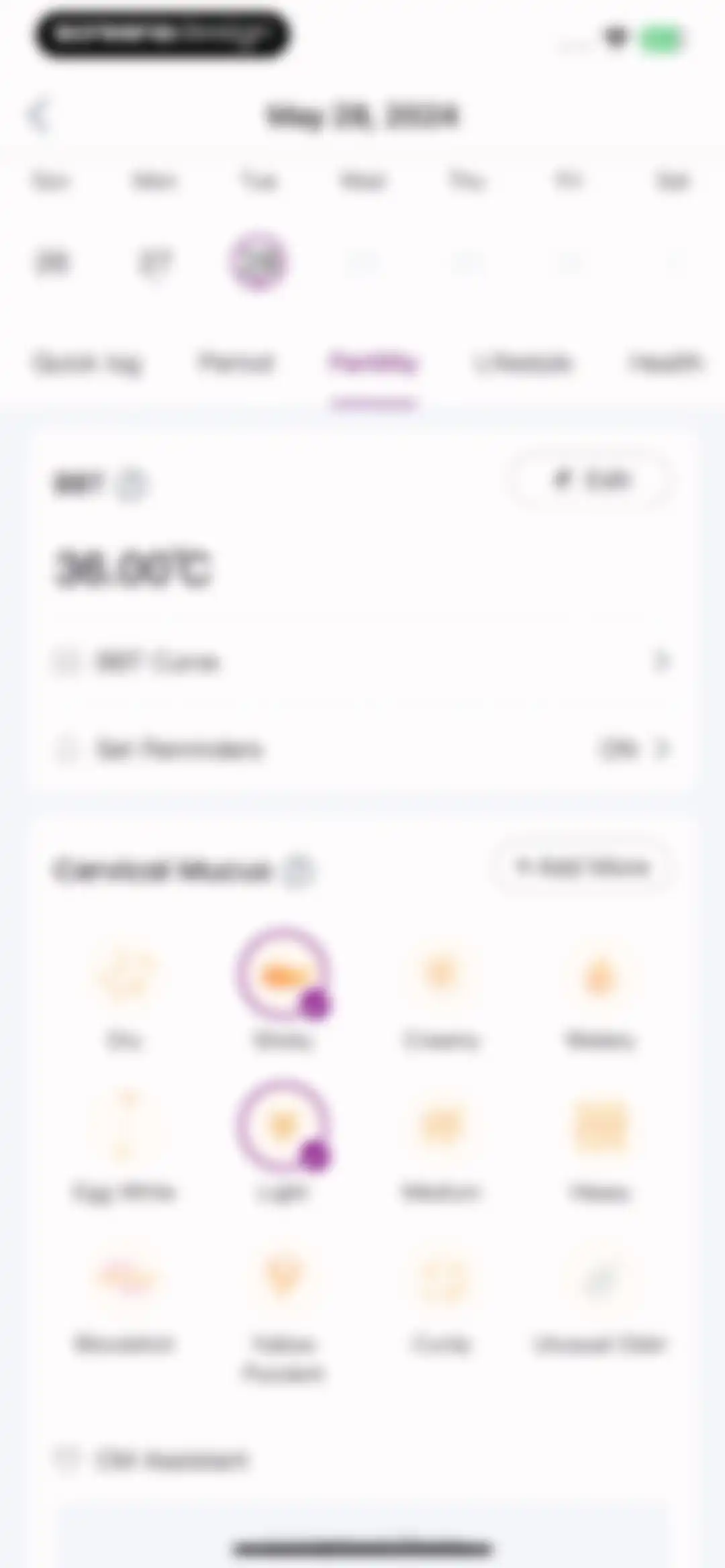 Femometer Fertility Tracker screen 41