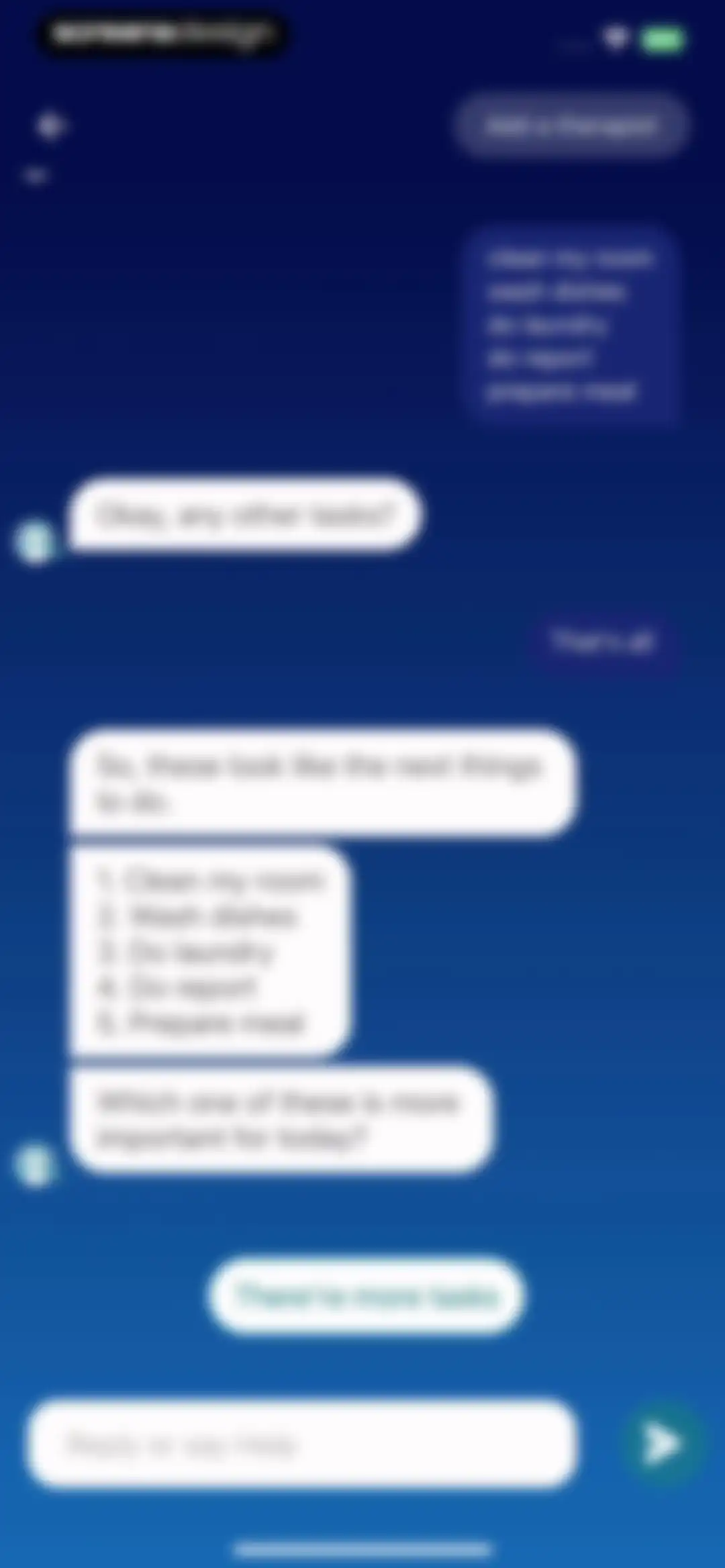 Wysa: Mental Wellbeing AI screen 23