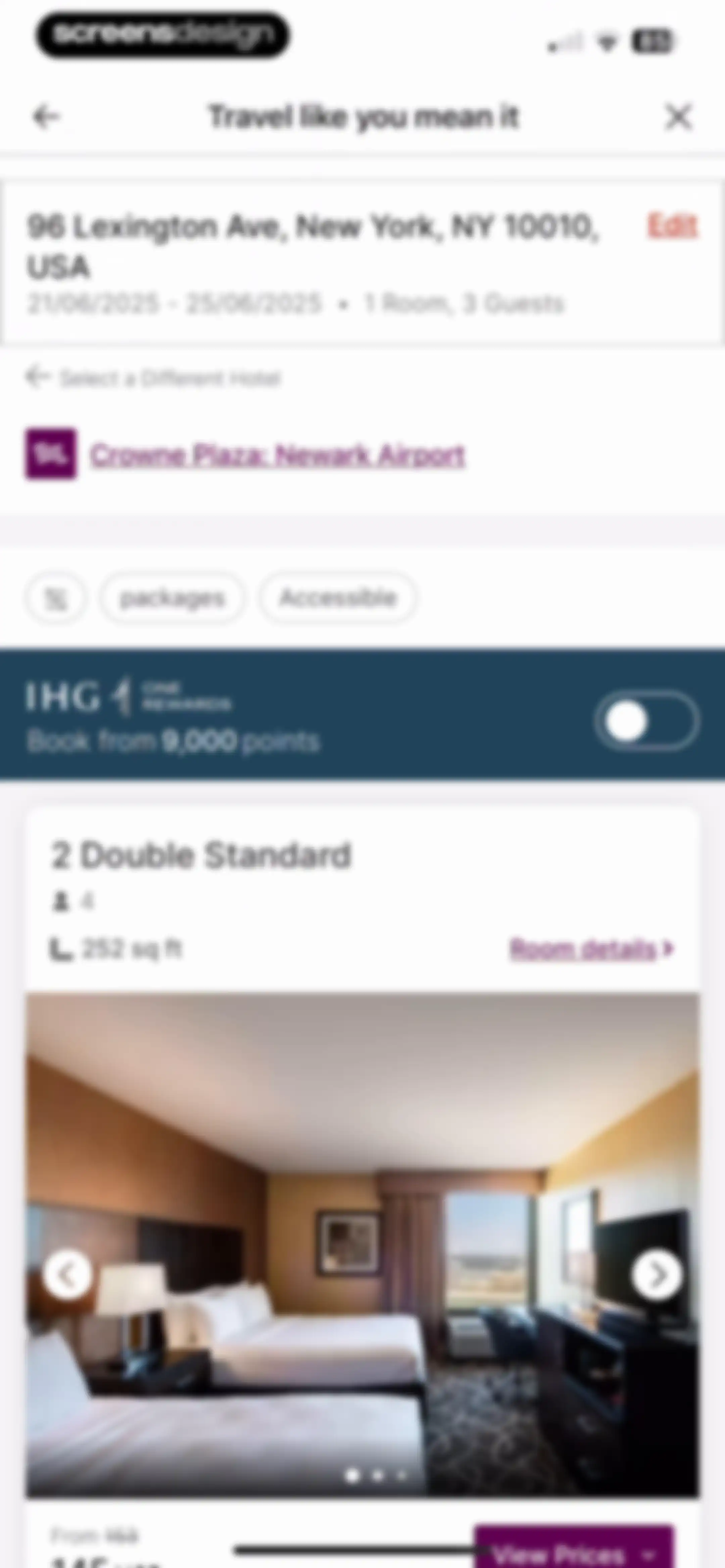 IHG One Rewards: Book Hotels screen 91