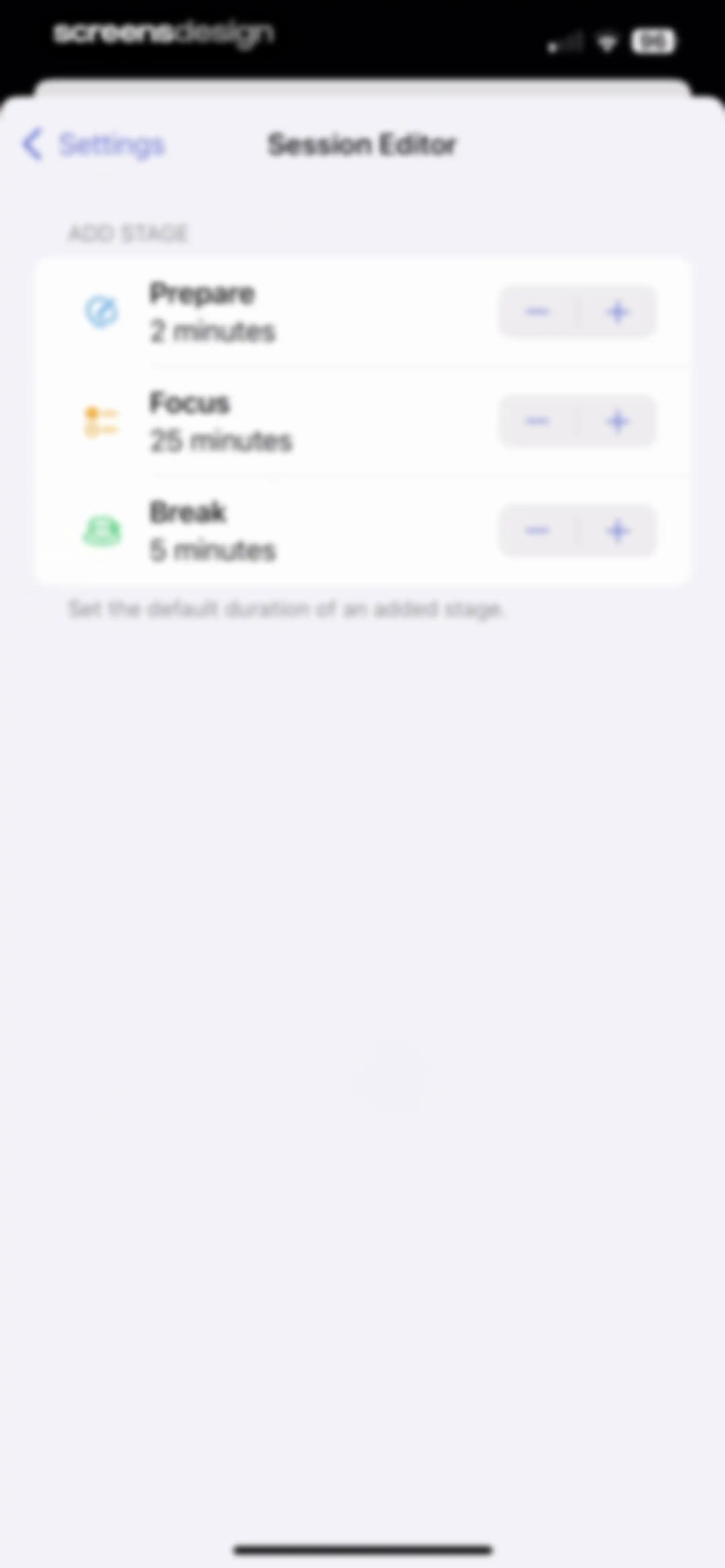 Focused Work - Pomodoro Timer screen 131