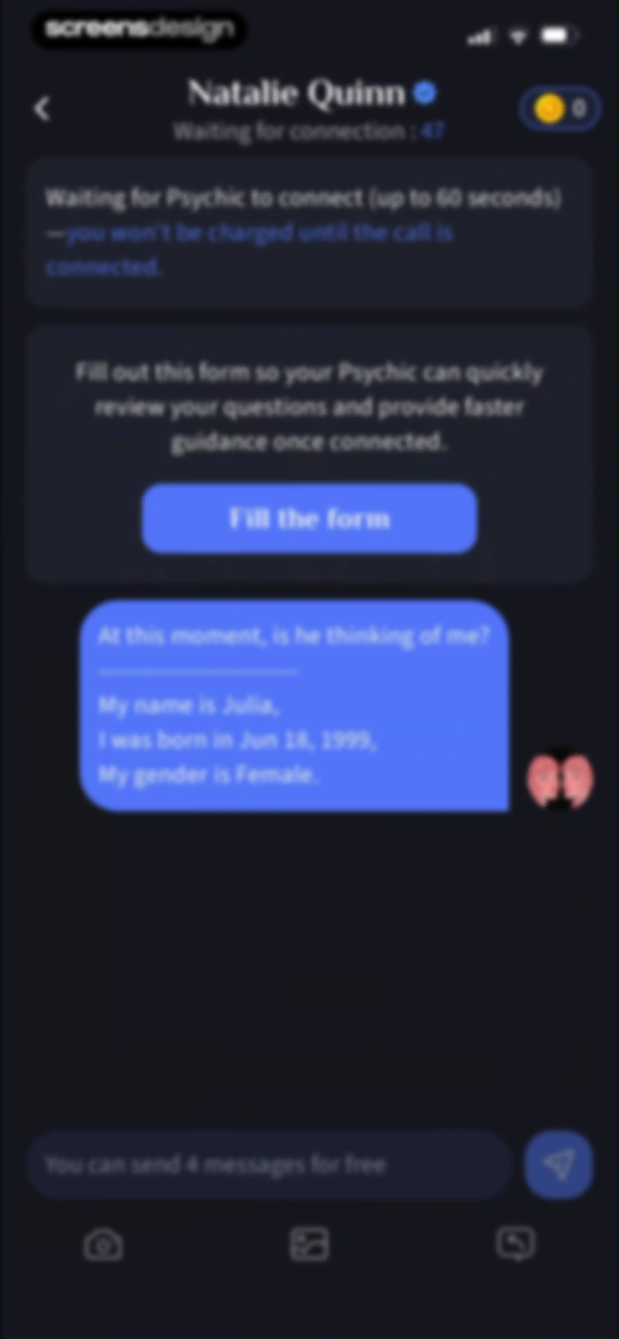 HealTalk - Text Reading screen 19