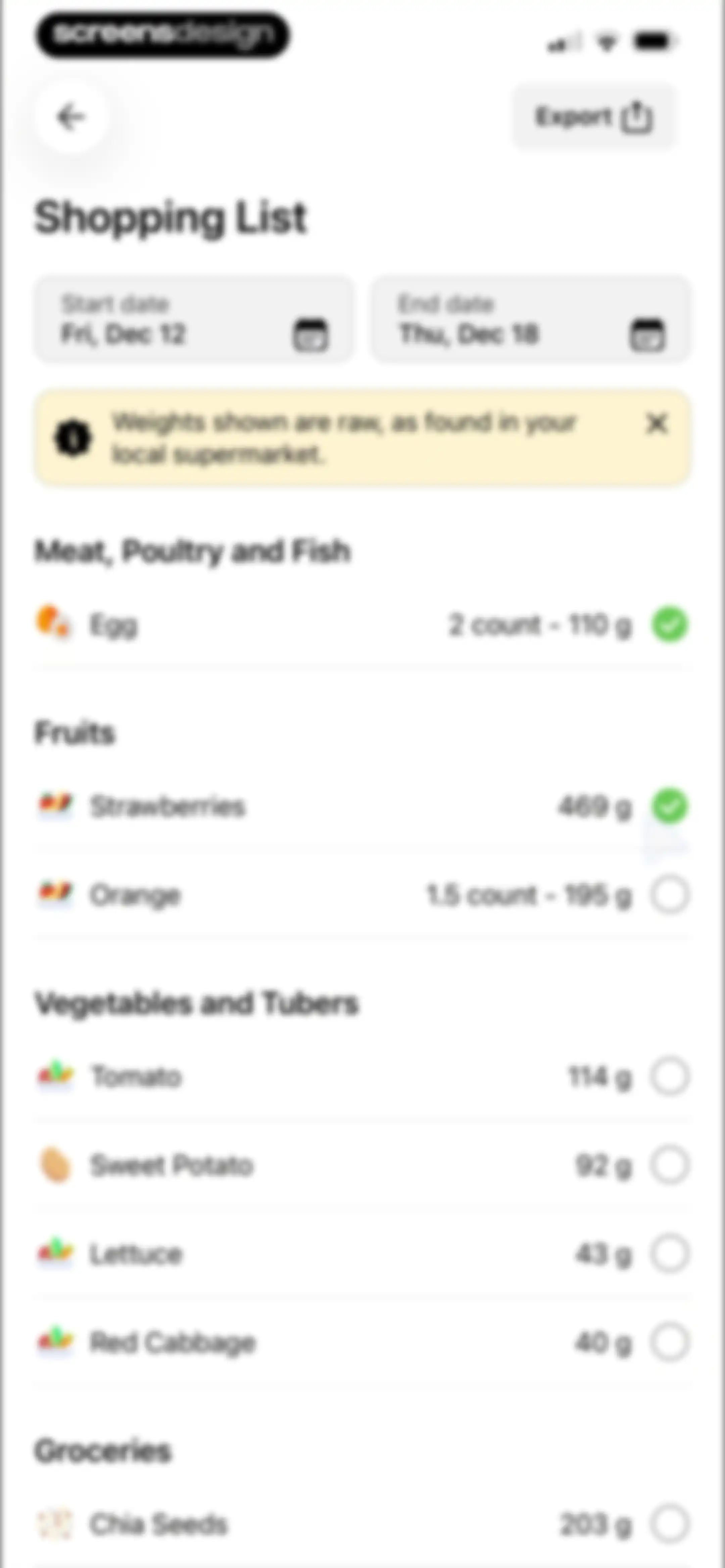 Fitia: Calorie Counter & Diet screen 98