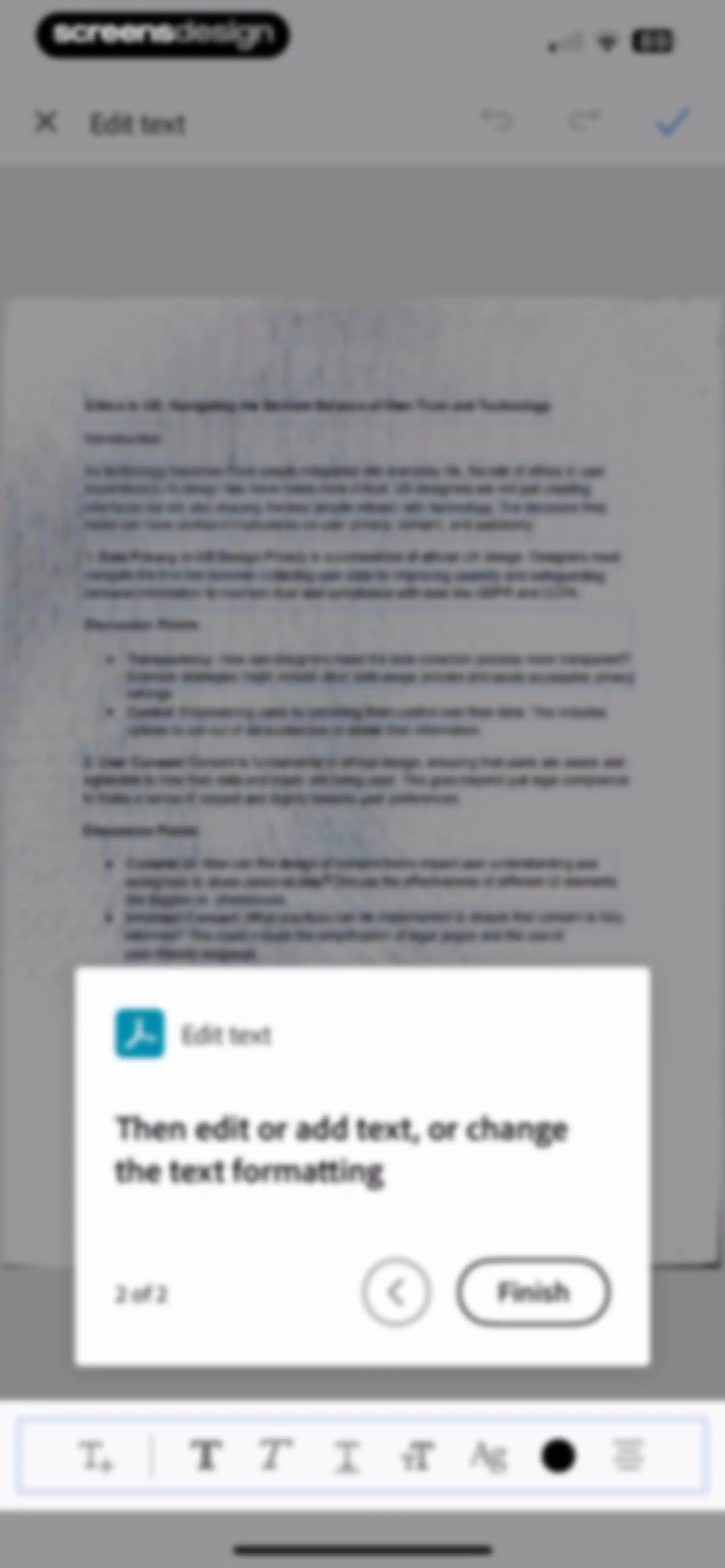Adobe Scan: PDF & OCR Scanner screen 19