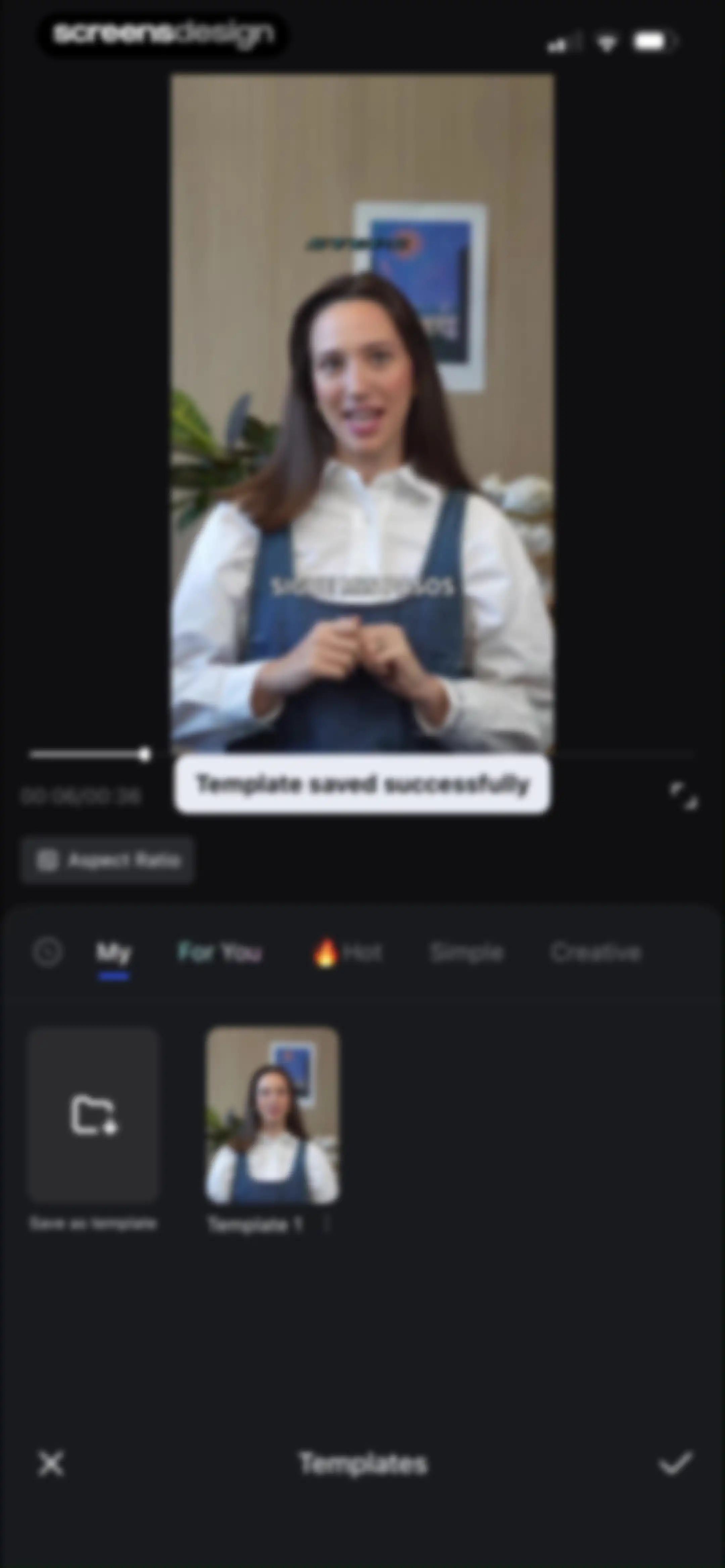 Vmake Labs: create viral video screen 42