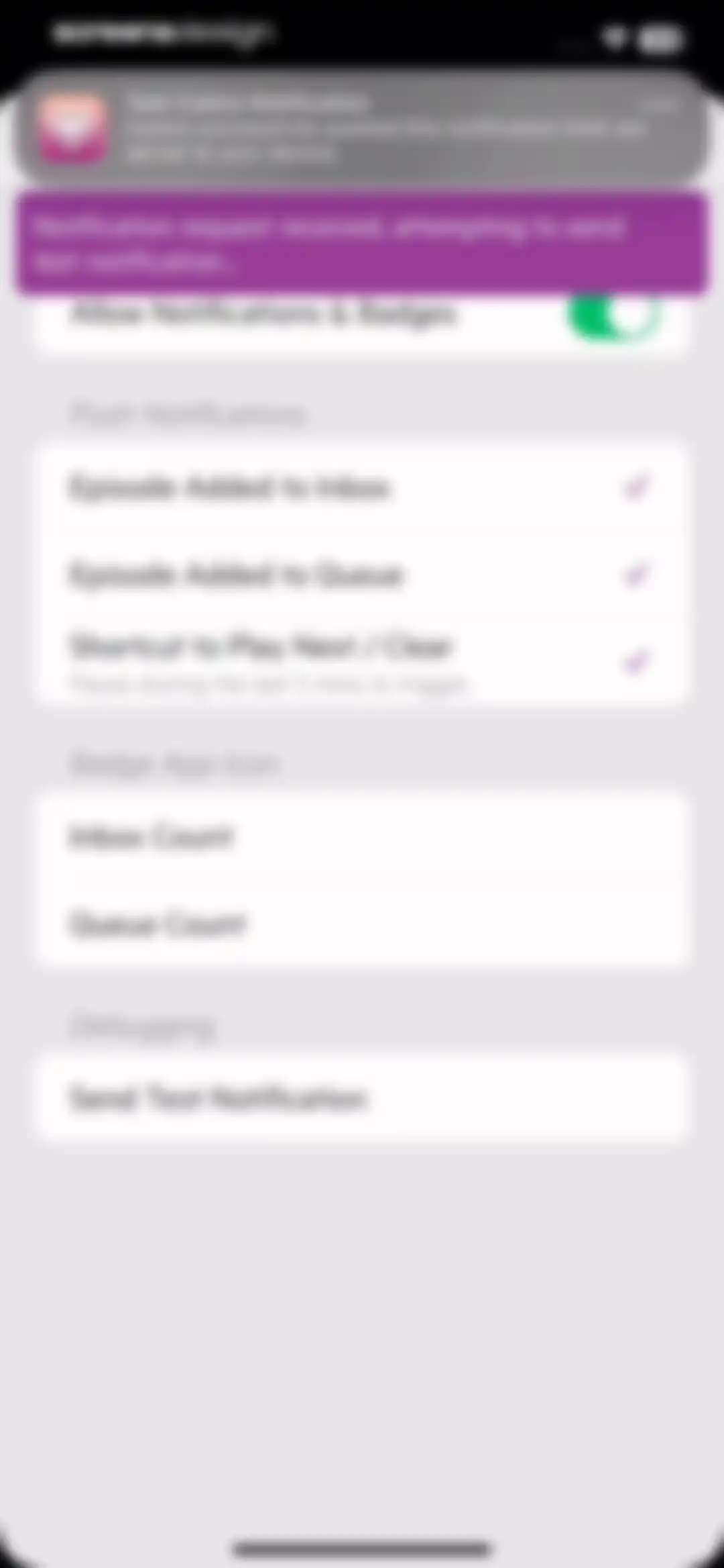 Castro: Podcast App & Player screen 109