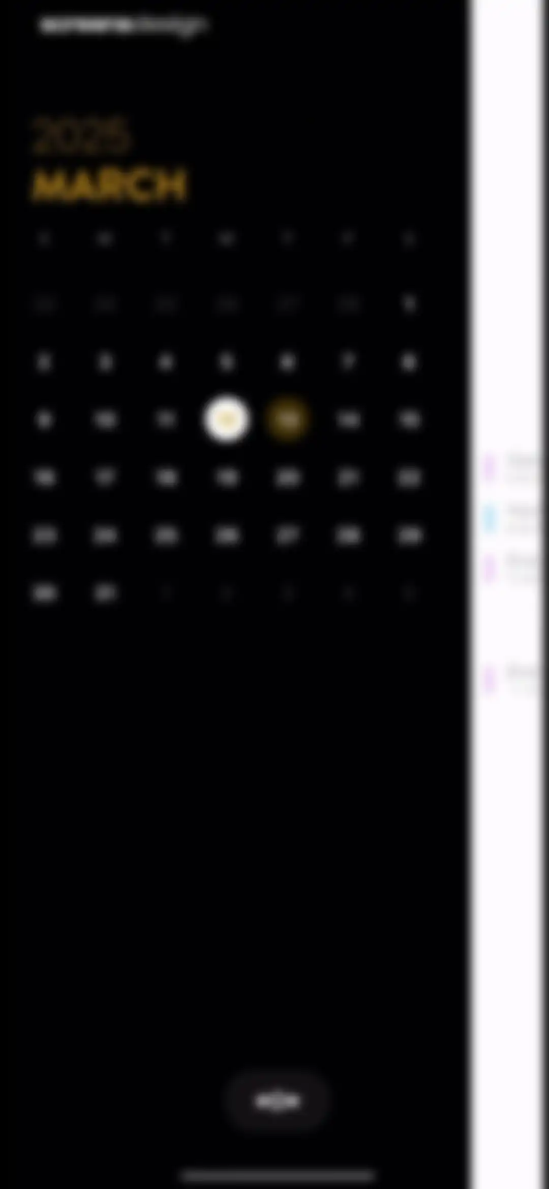 Timepage: Calendar Planner screen 66