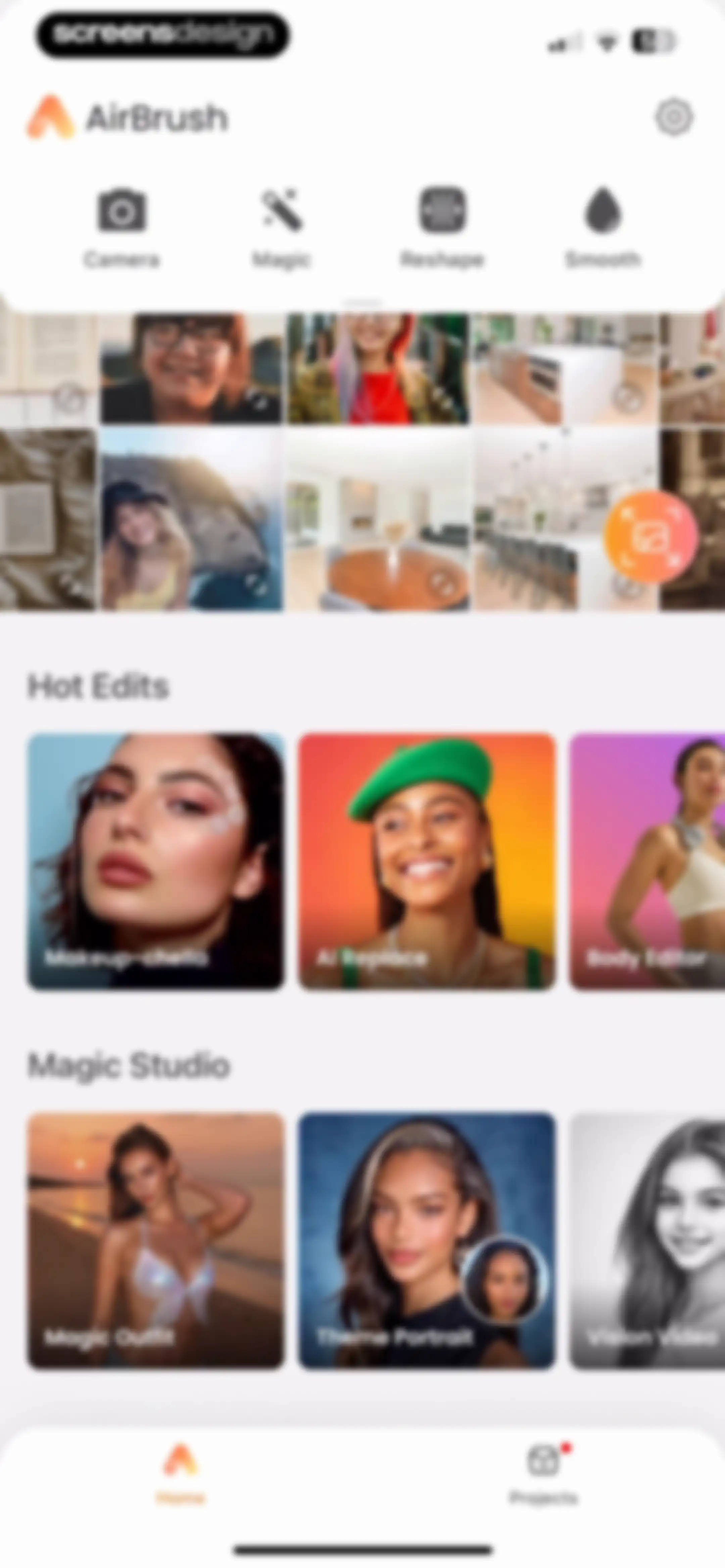 Airbrush: Face Photo Editor screen 121