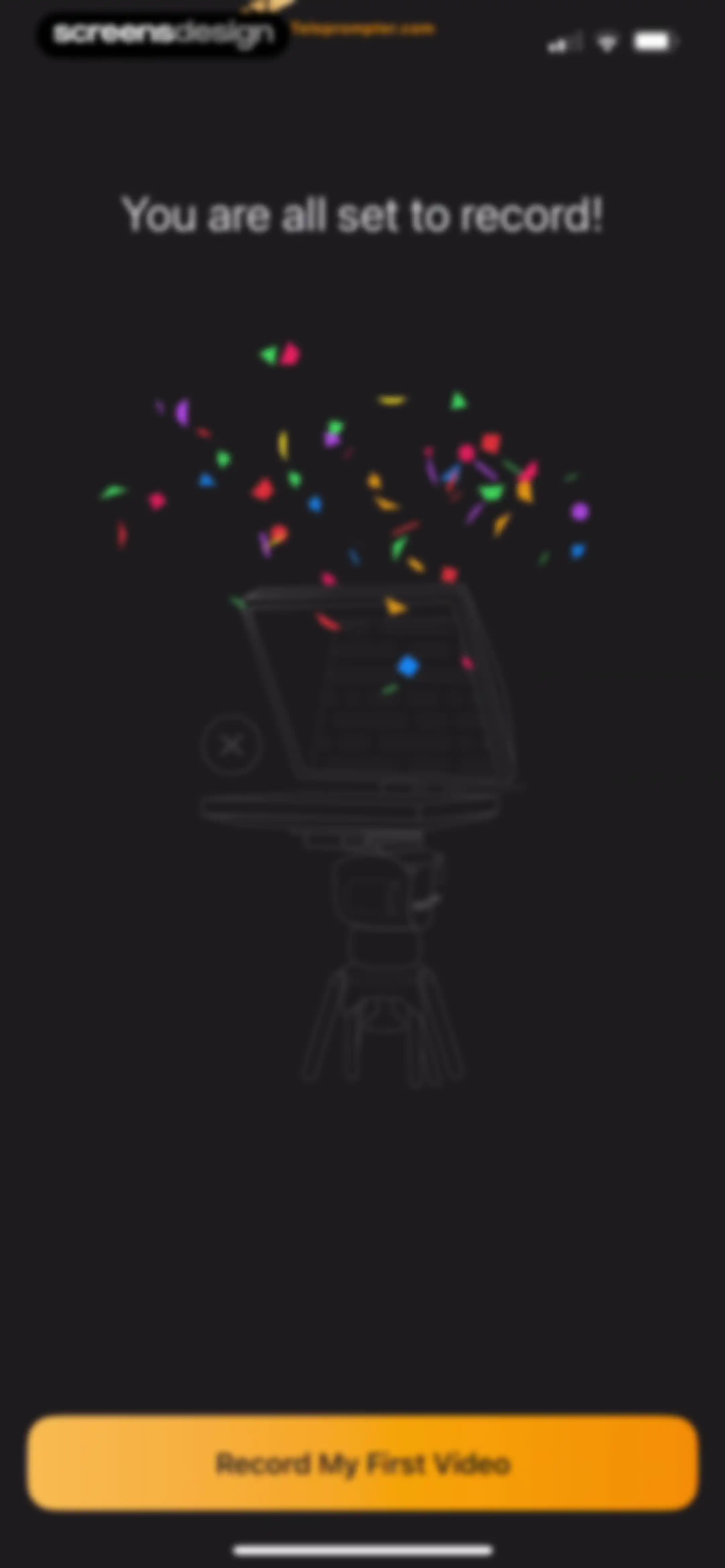 Teleprompter.com screen 36