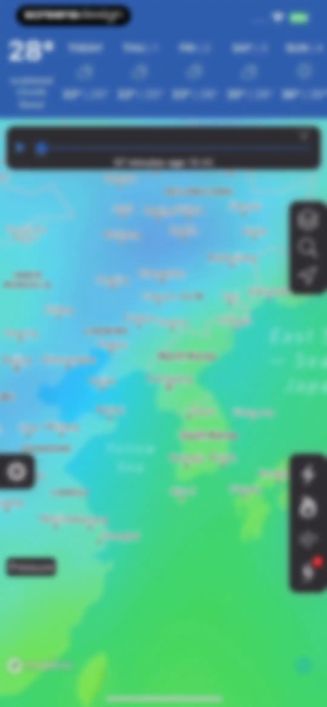 NOAA Radar & Weather Forecast screen 29