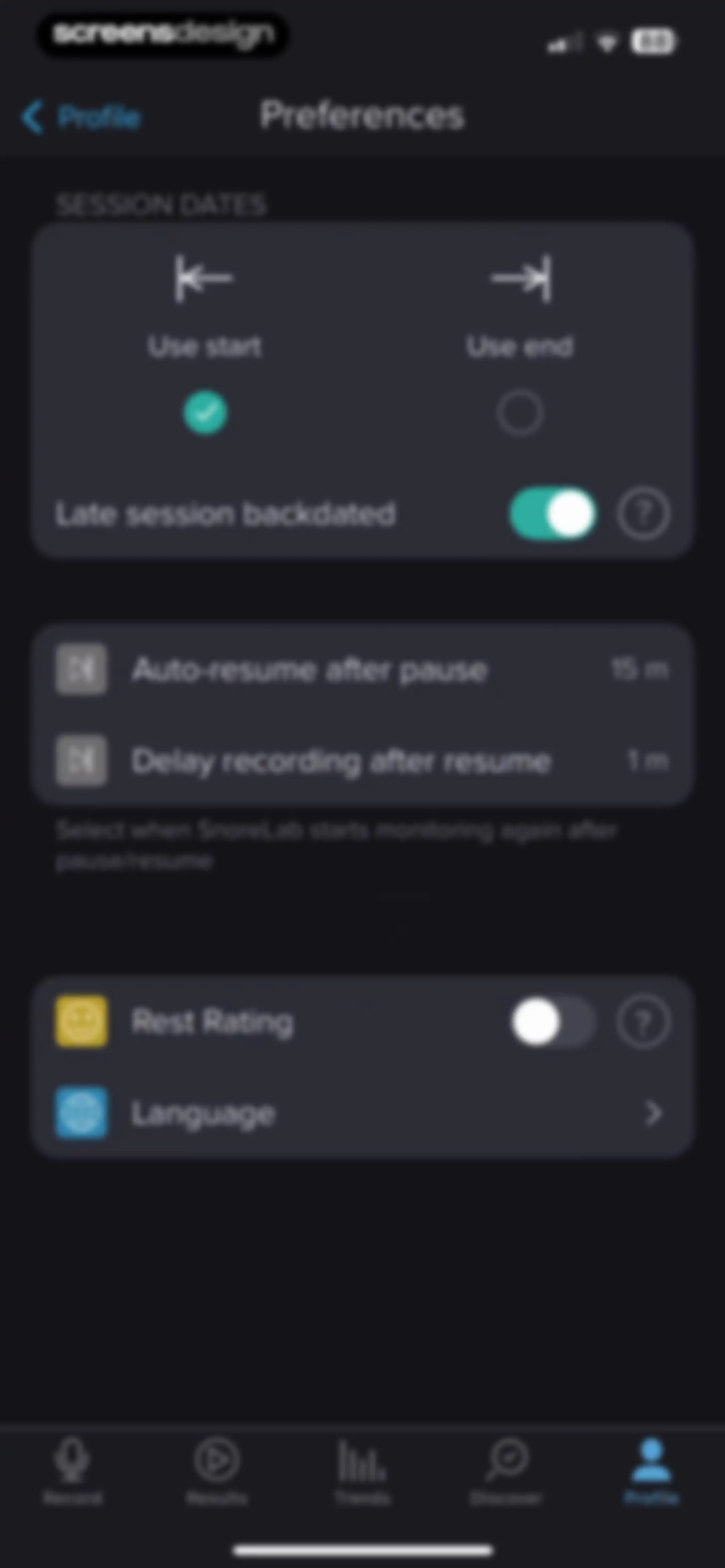SnoreLab : Record Your Snoring screen 69
