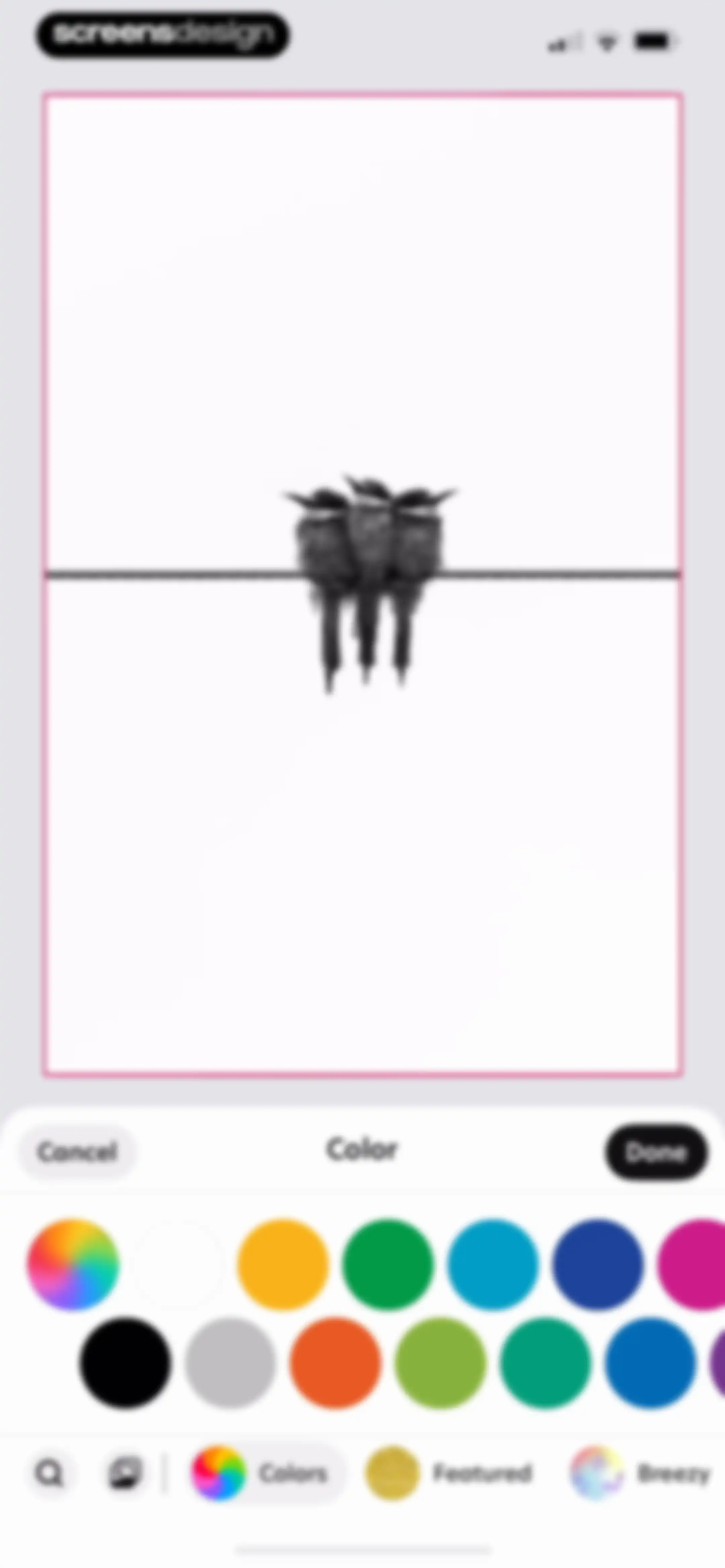 Bazaart AI Photo Editor Design screen 75
