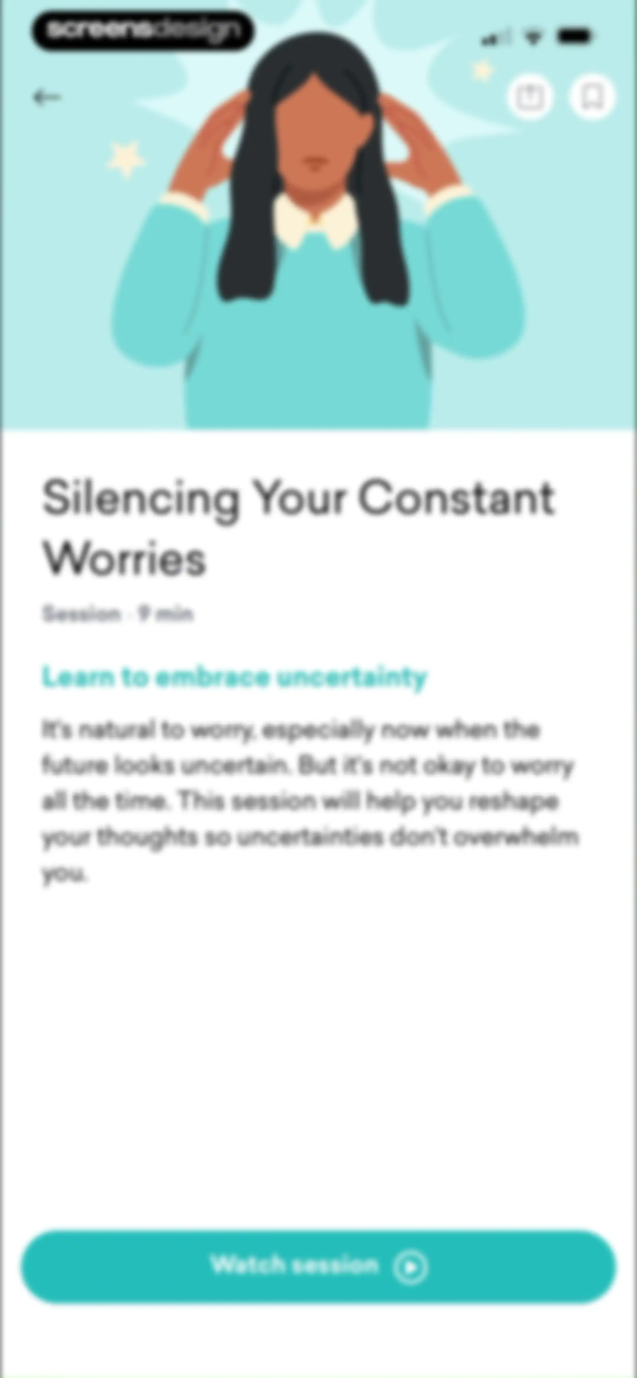 MindDay: Mental Health, Stress screen 93