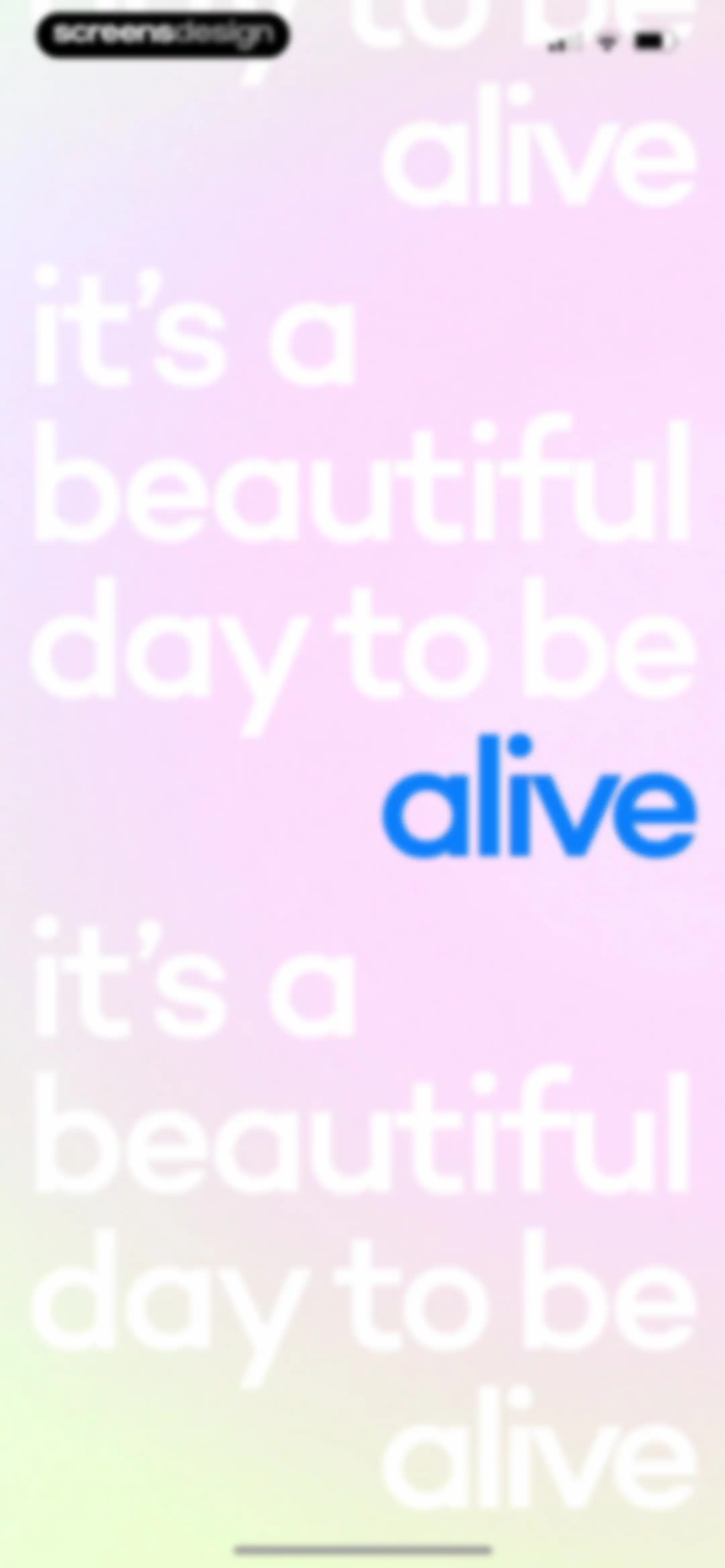 Alive by Whitney Simmons screen 1