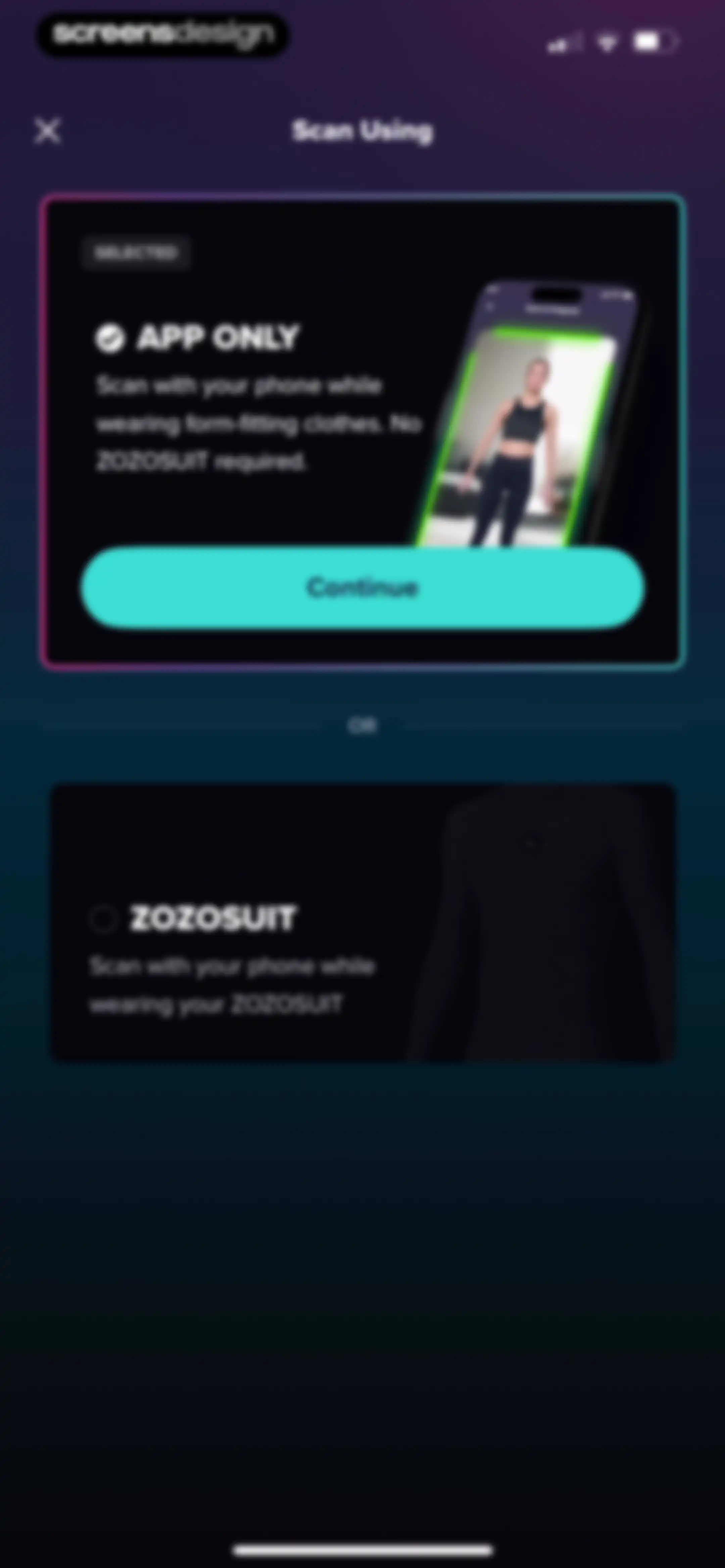 ZOZOFIT: 3D Body Scanner screen 28