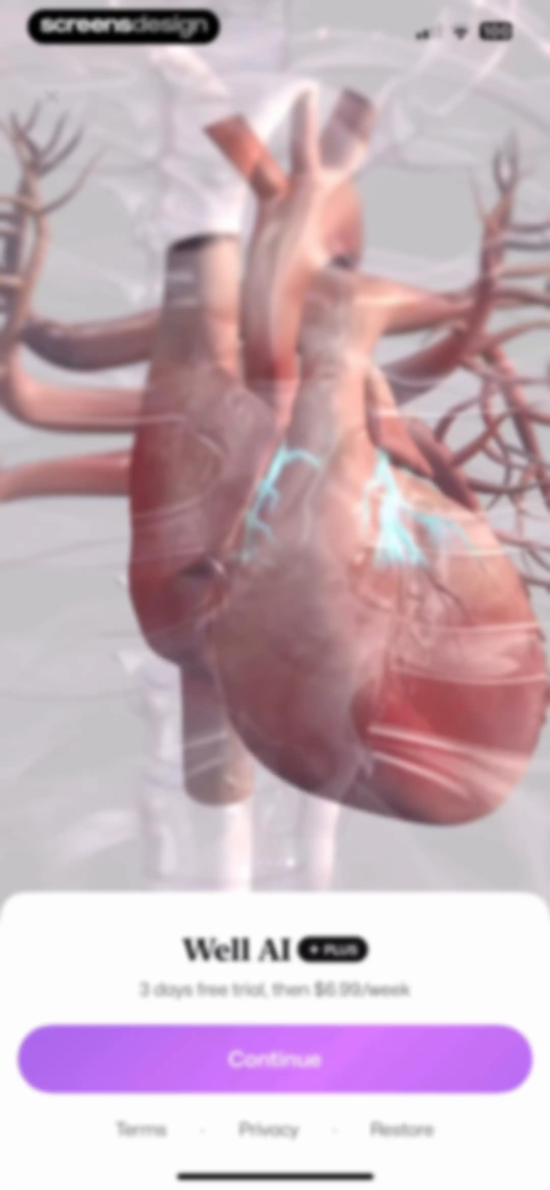 Well AI: Improve Well-being screen 8