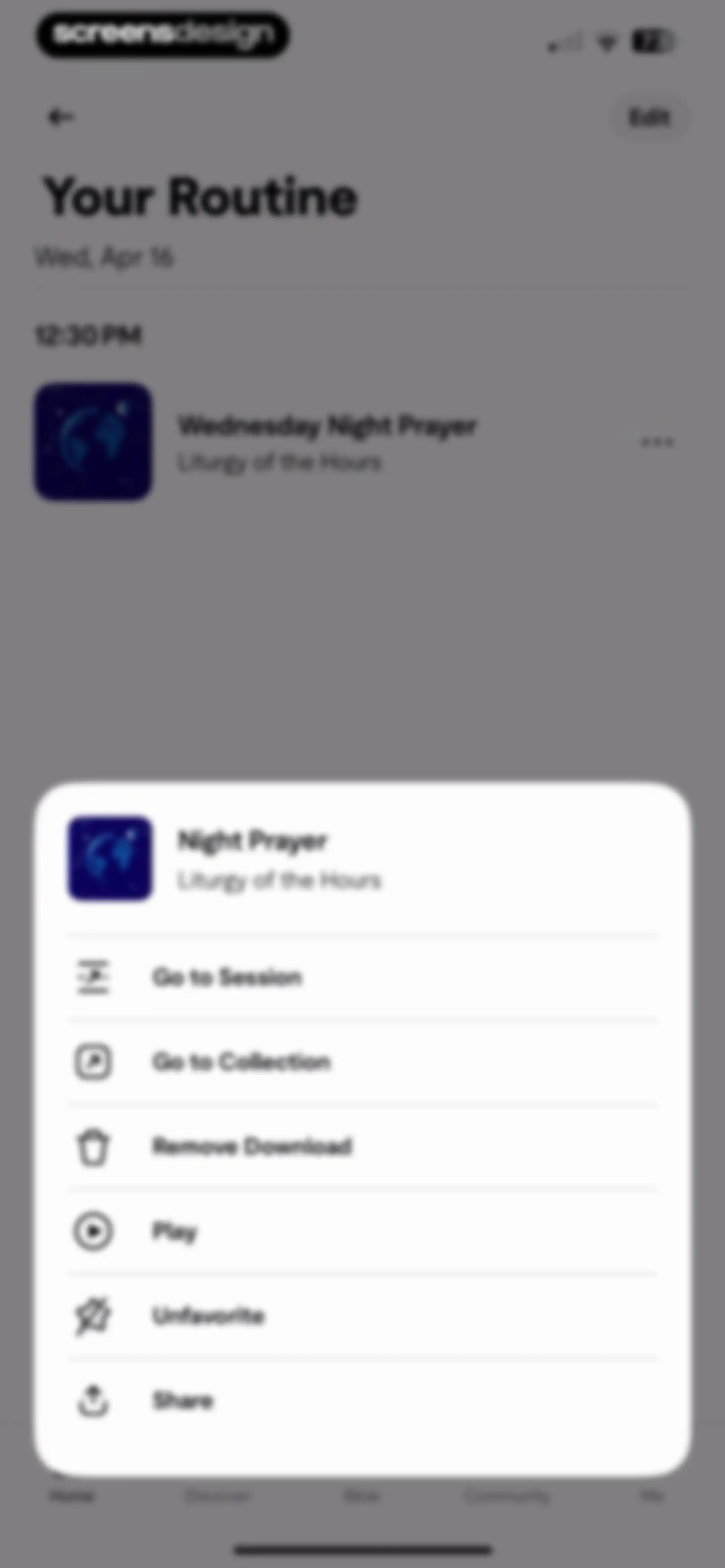 Hallow: Prayer & Meditation screen 58