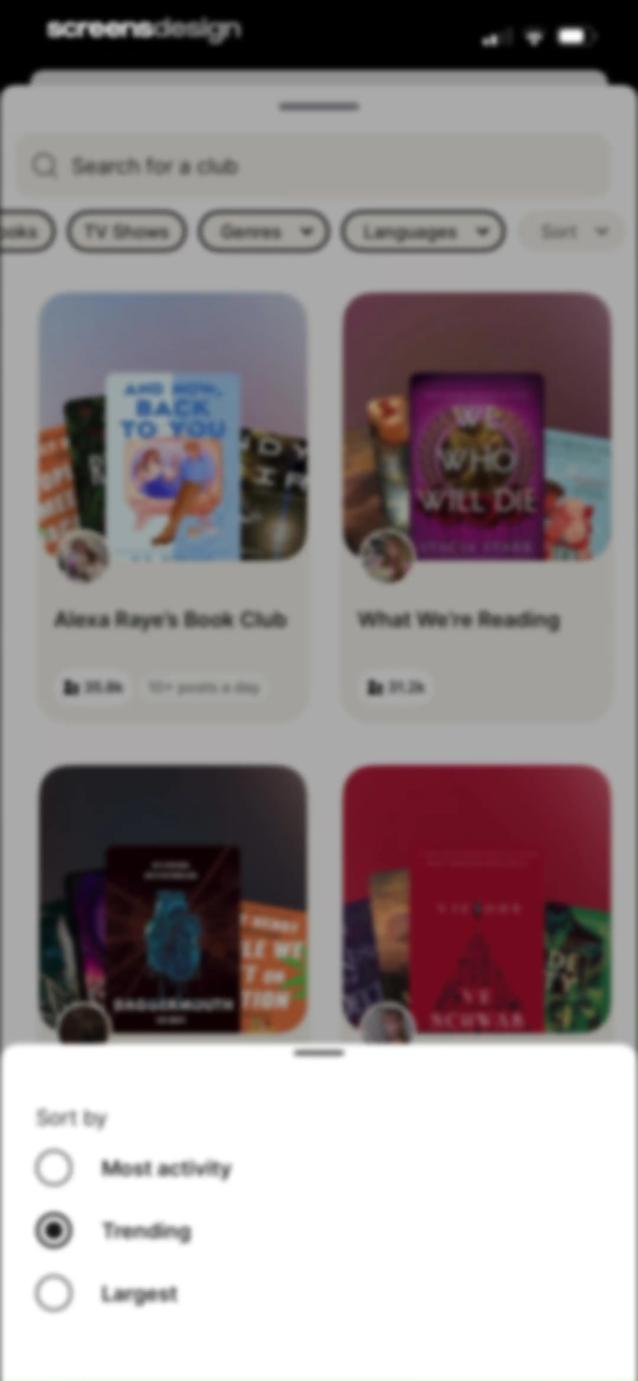 Fable: Track & Discuss Books screen 135