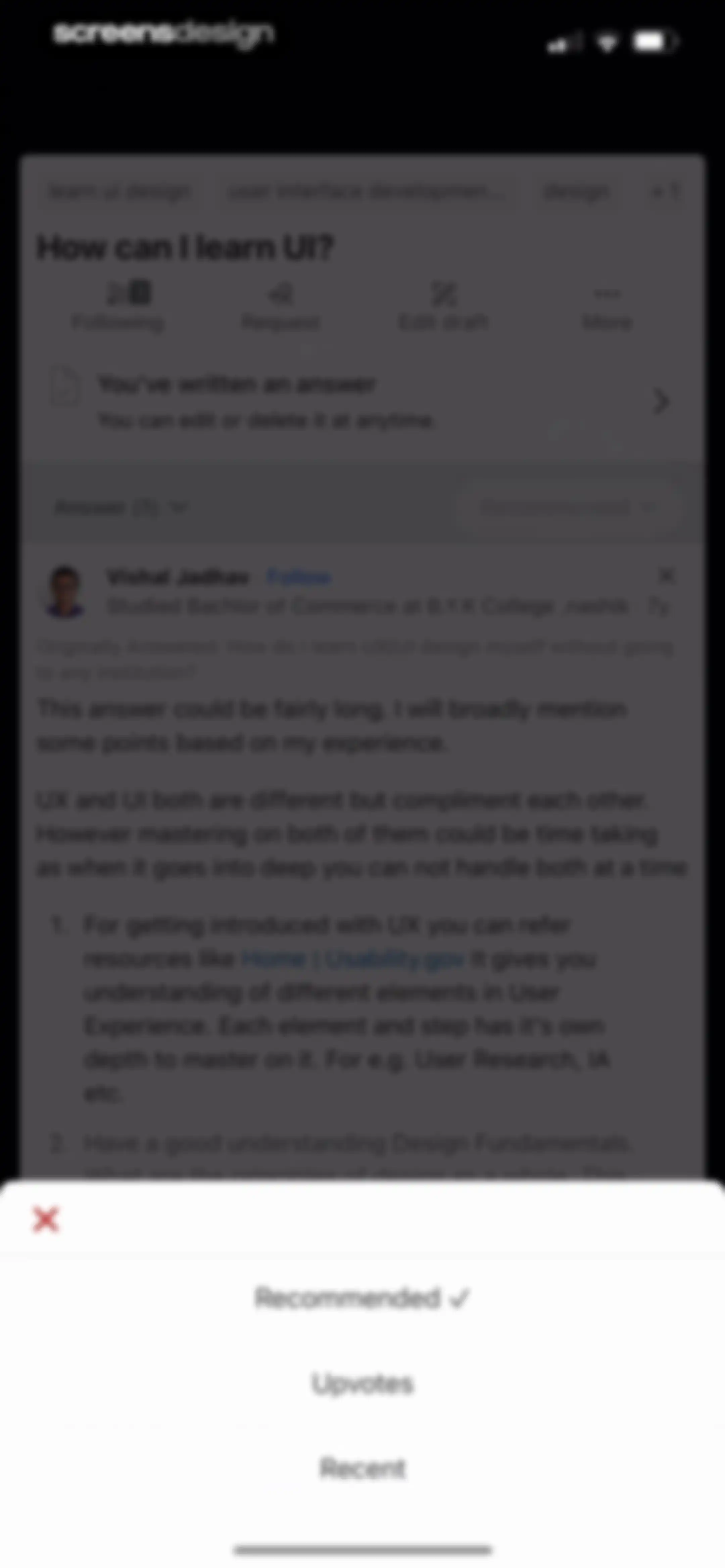 Quora screen 56
