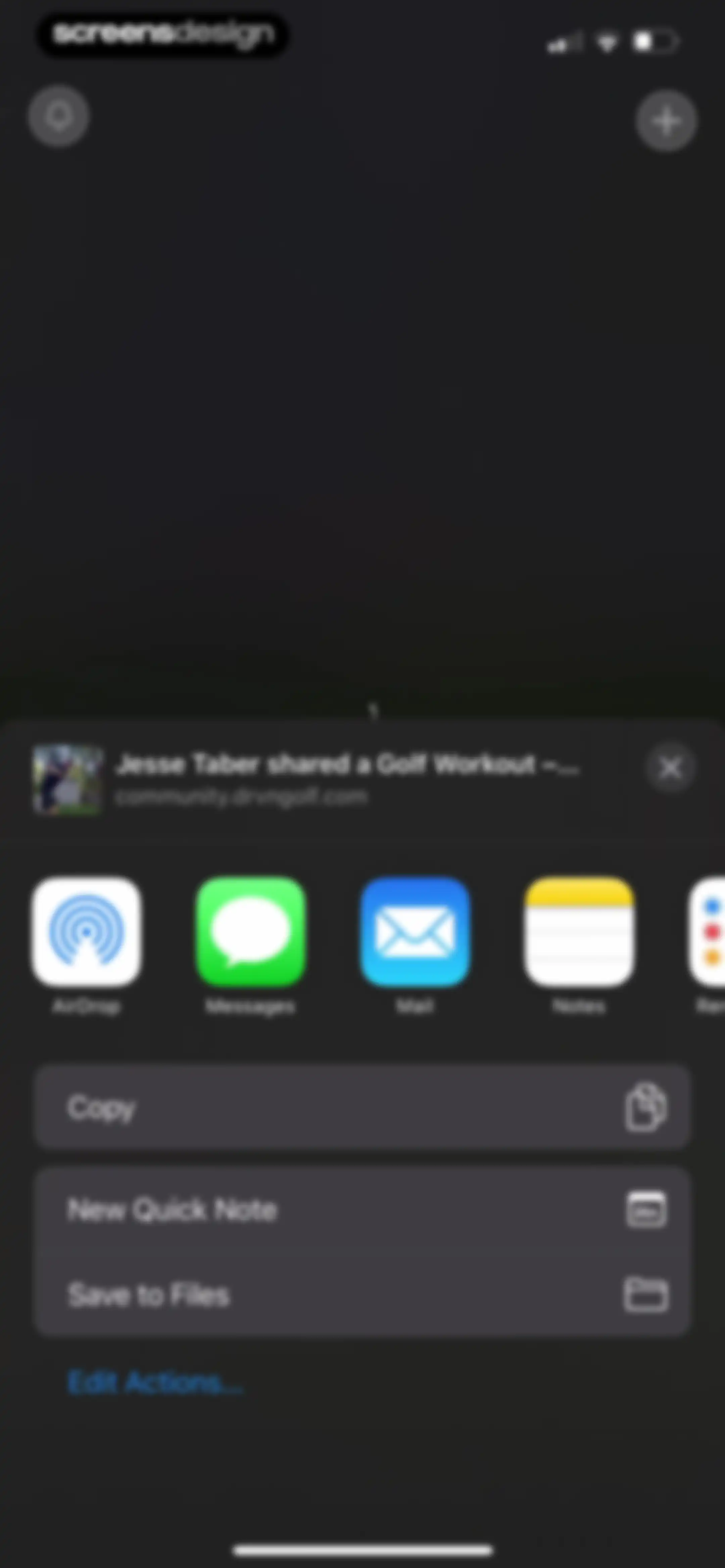 DRVN - Golf & Gym Workouts screen 134