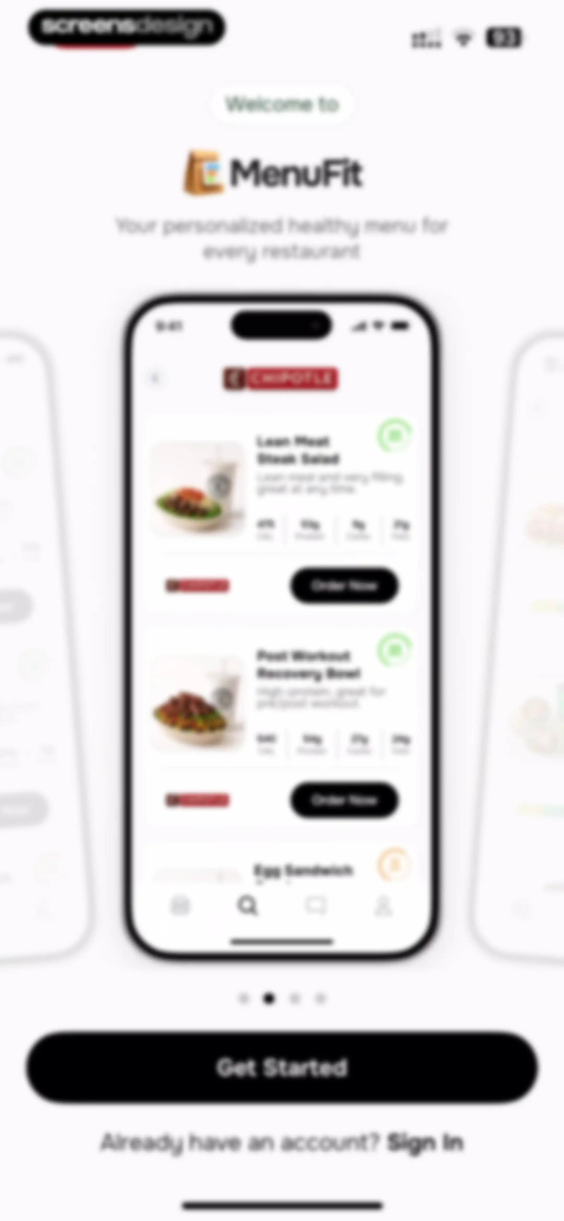 MenuFit - Healthy Eating Out screen 7