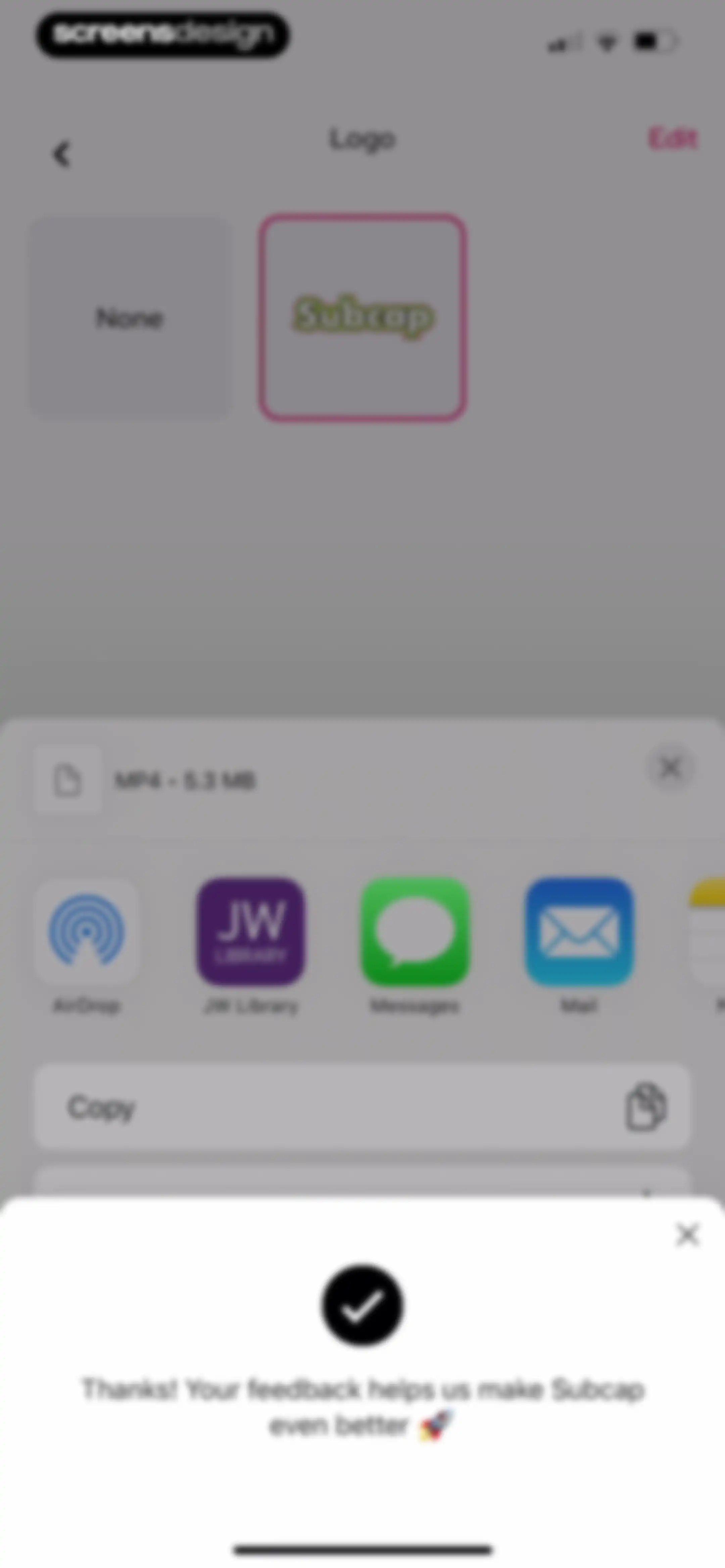 Subcap: Captions AI, Subtitles screen 38