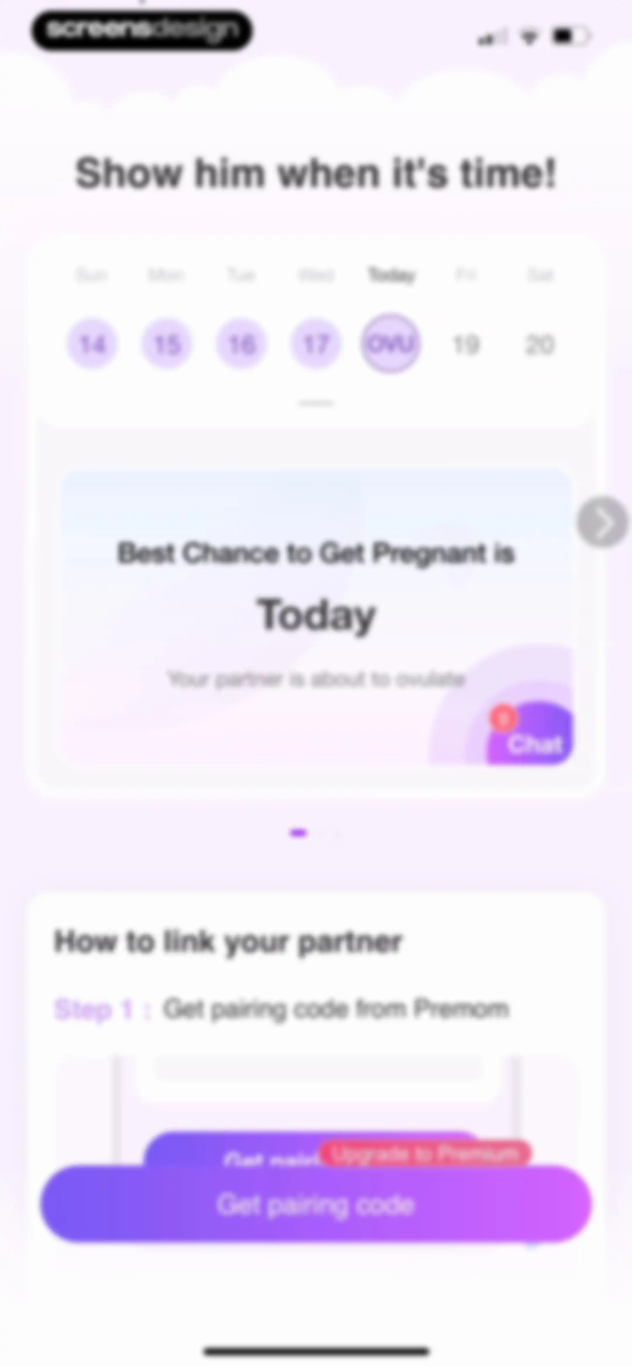 Premom-Ovulation Tracker, PCOS screen 224