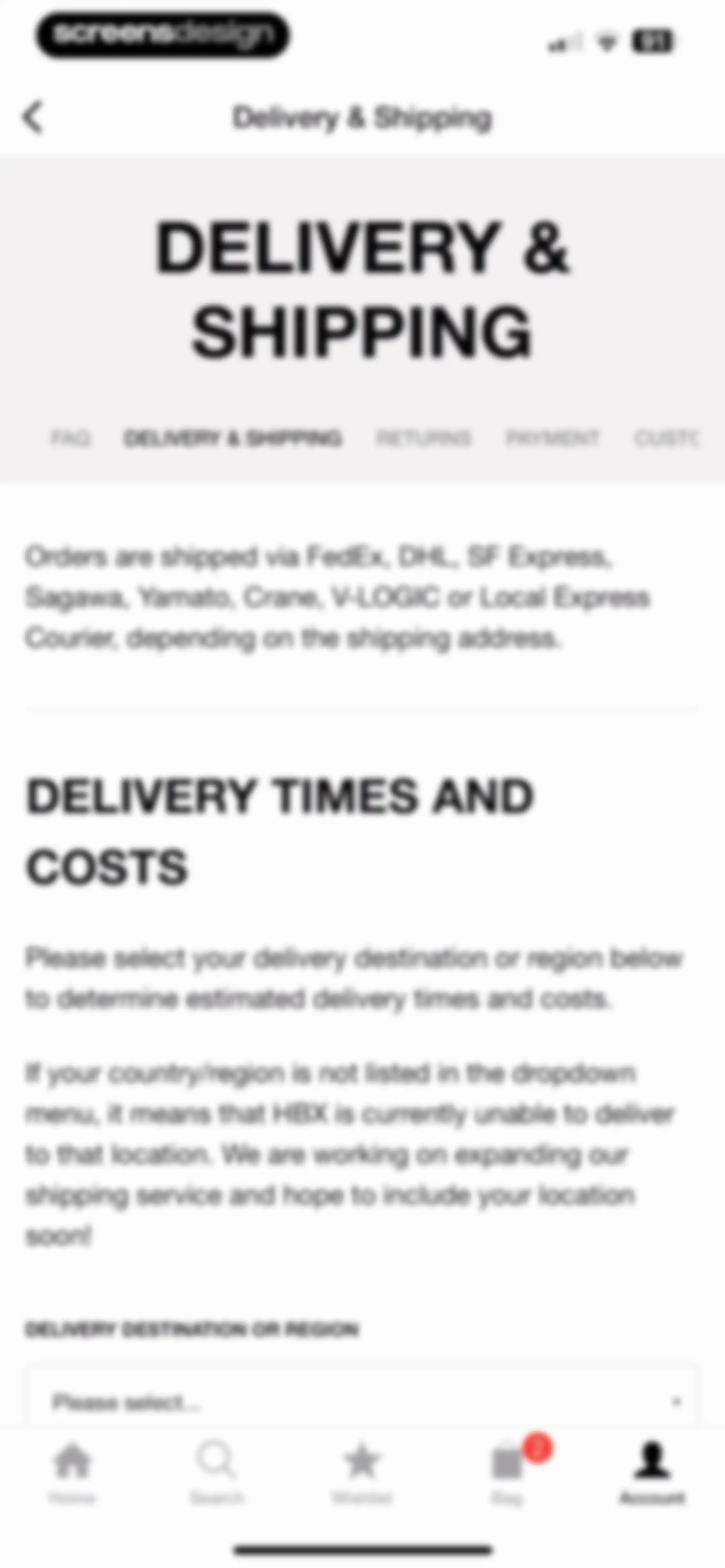 HBX | Globally Curated Fashion screen 133