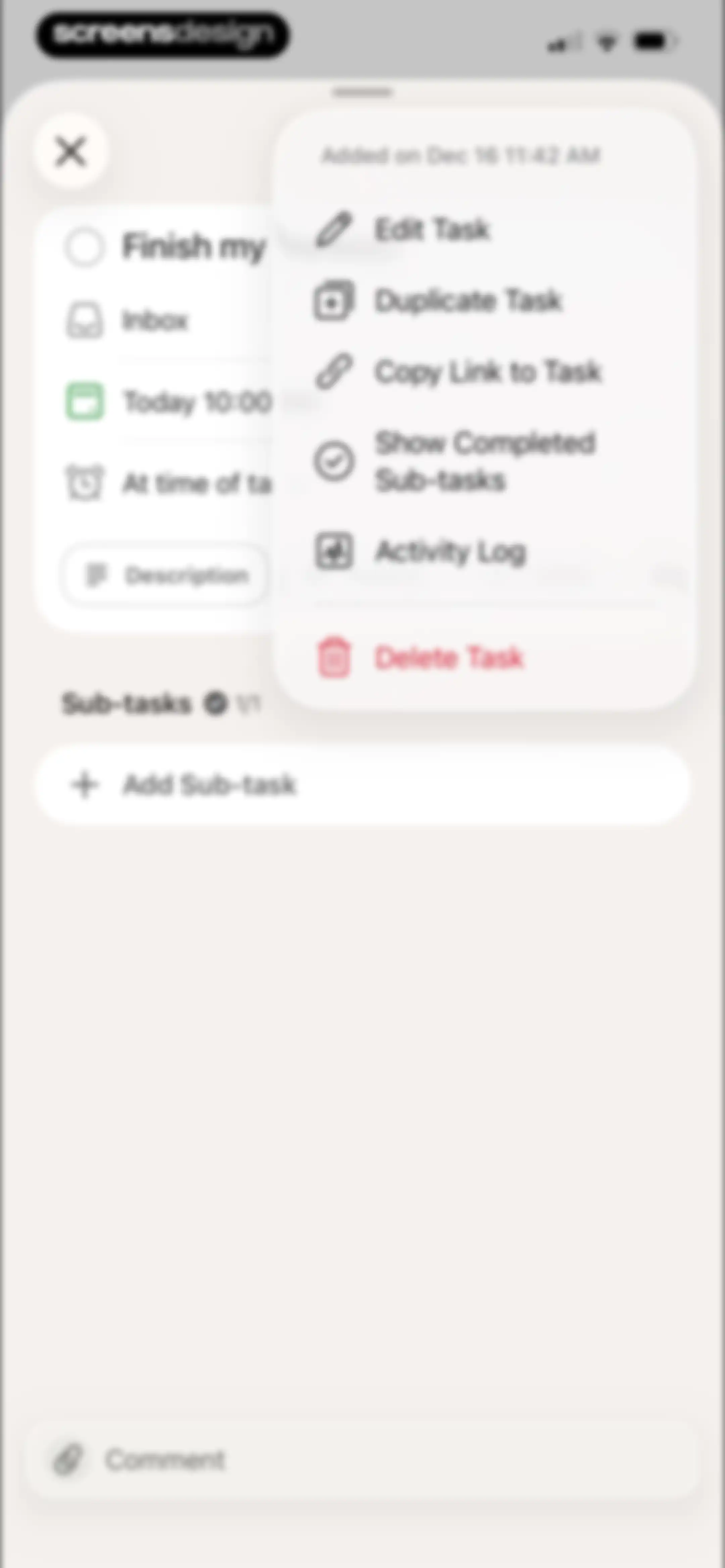 Todoist: To Do List & Calendar screen 67