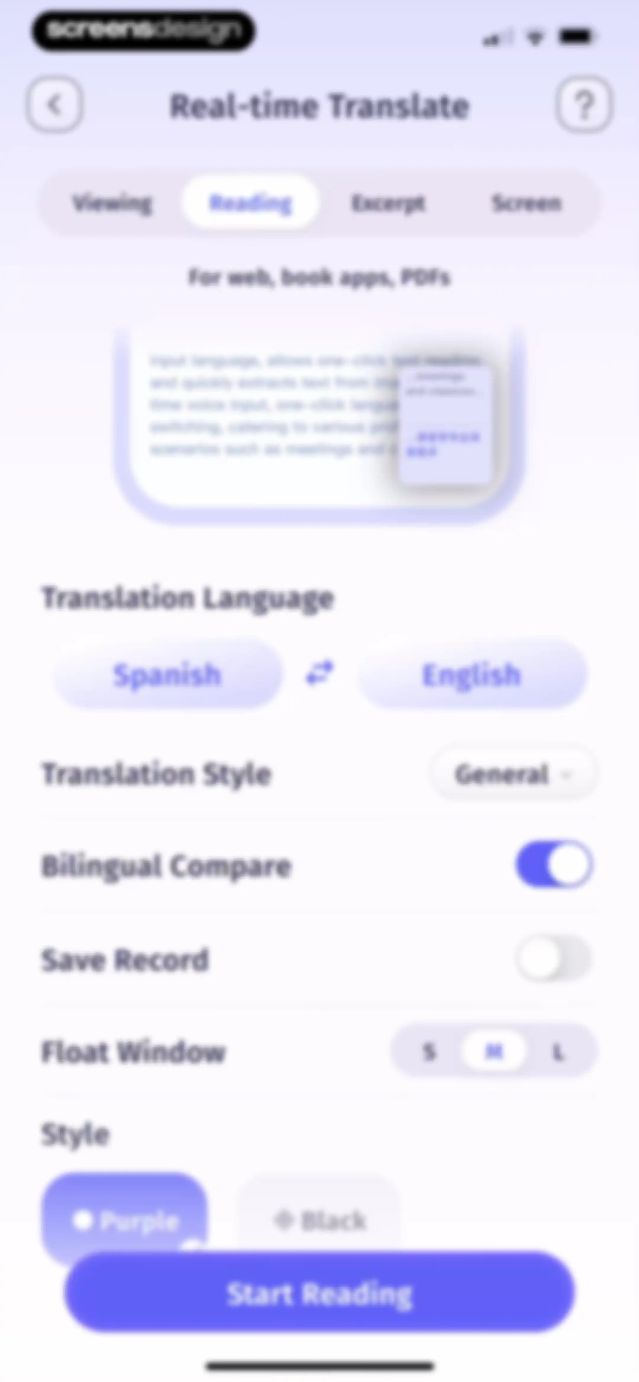 eTranslator-AI Translate screen 60