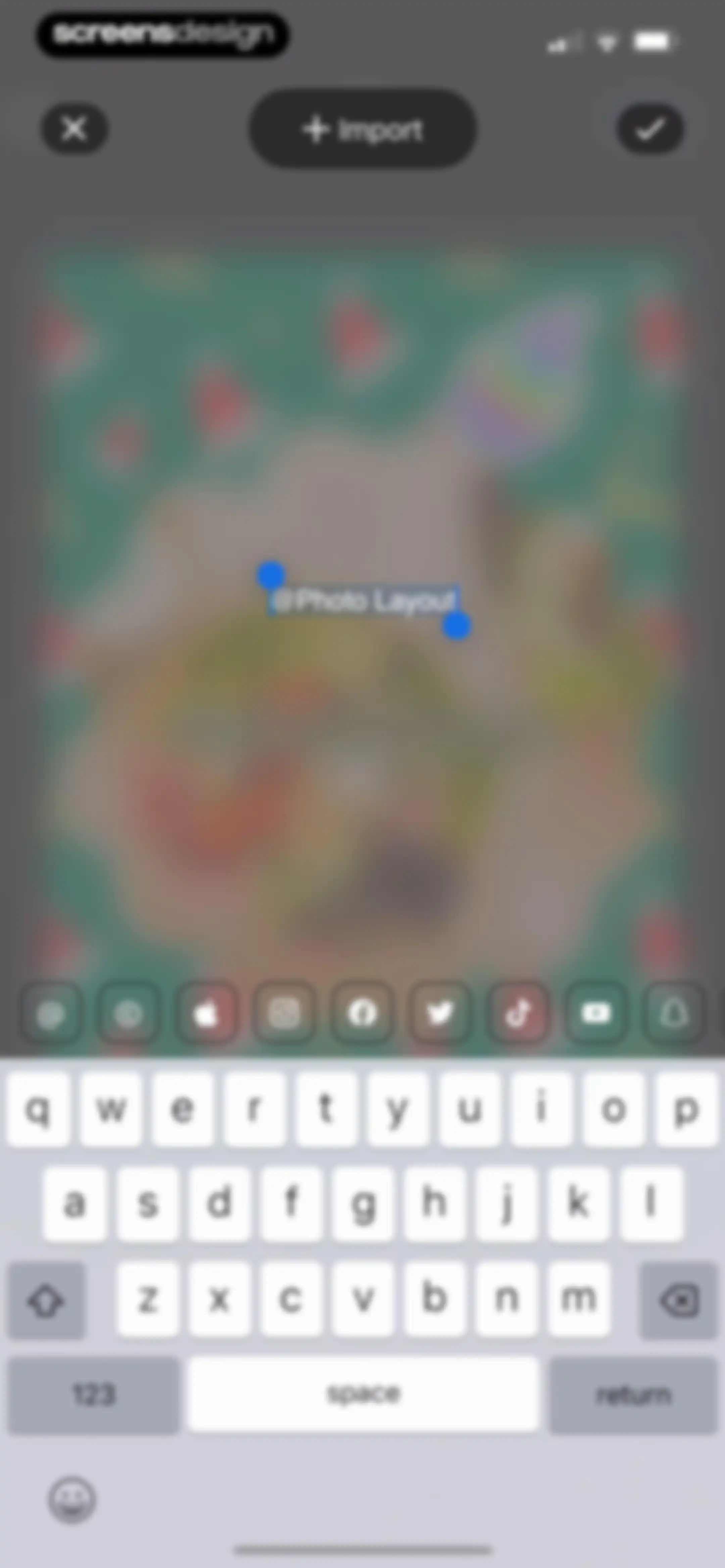 Layout for Instagram: Collage screen 41