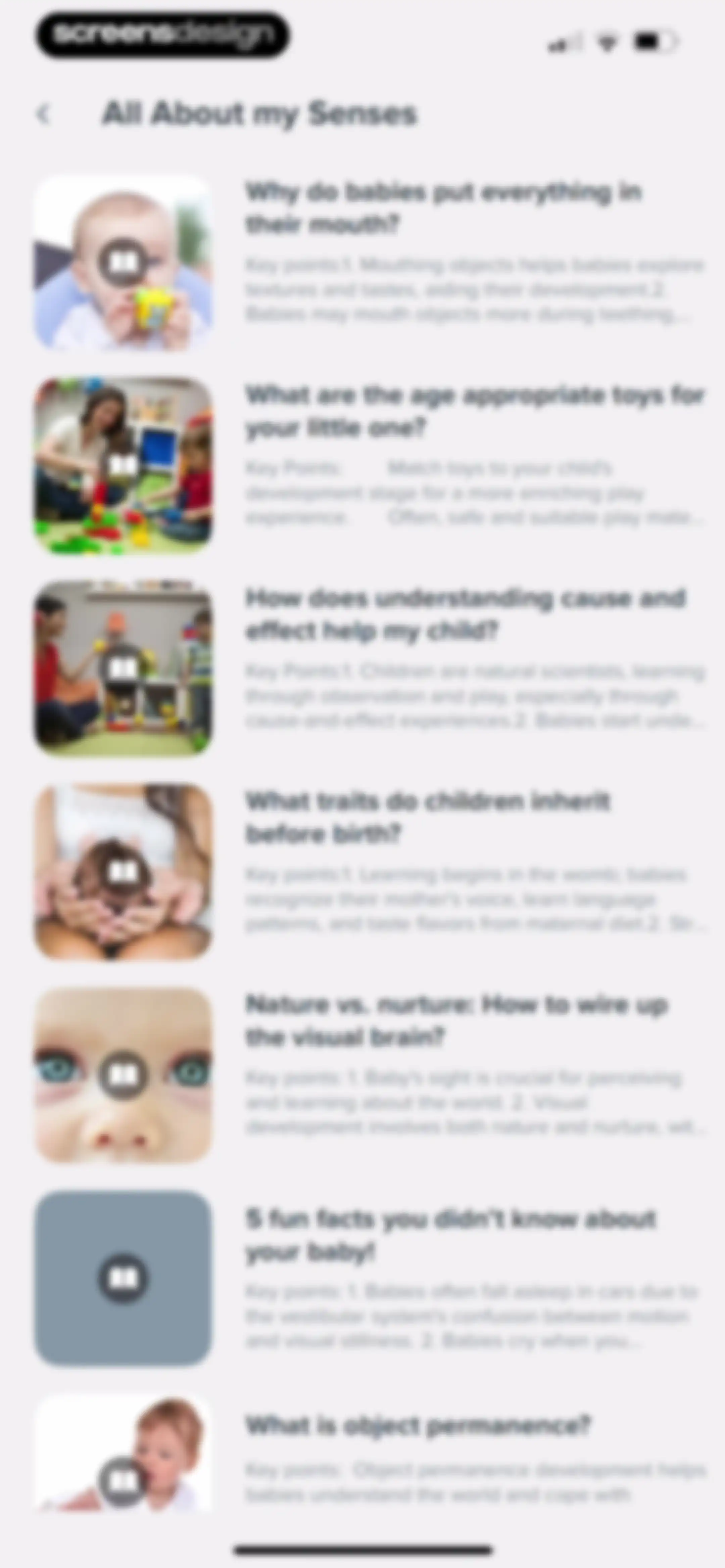 Kinedu: Baby Development screen 130