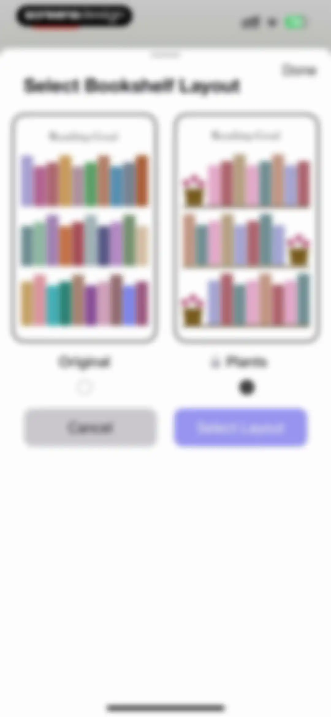 TBR - Bookshelf screen 69