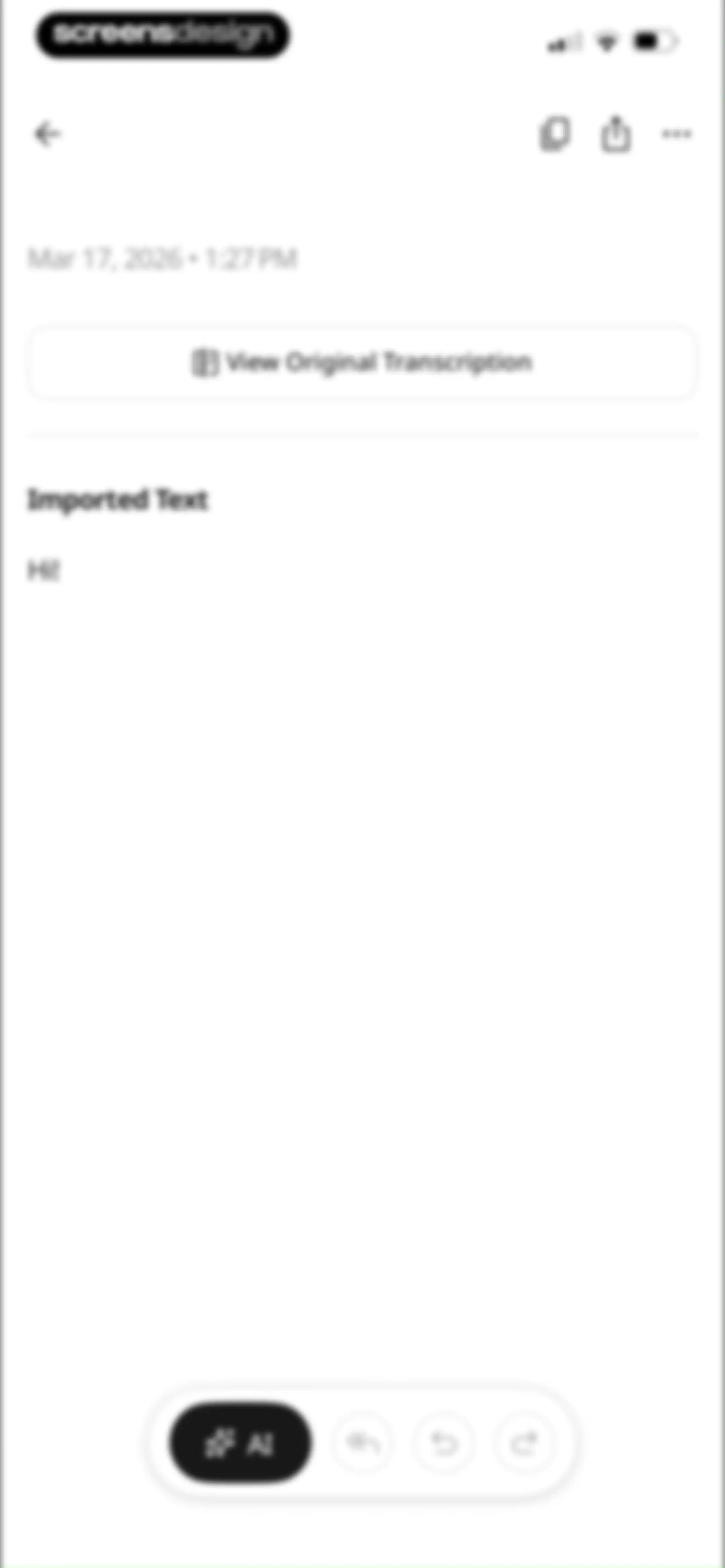 SpeakApp AI: Voice Notes screen 59
