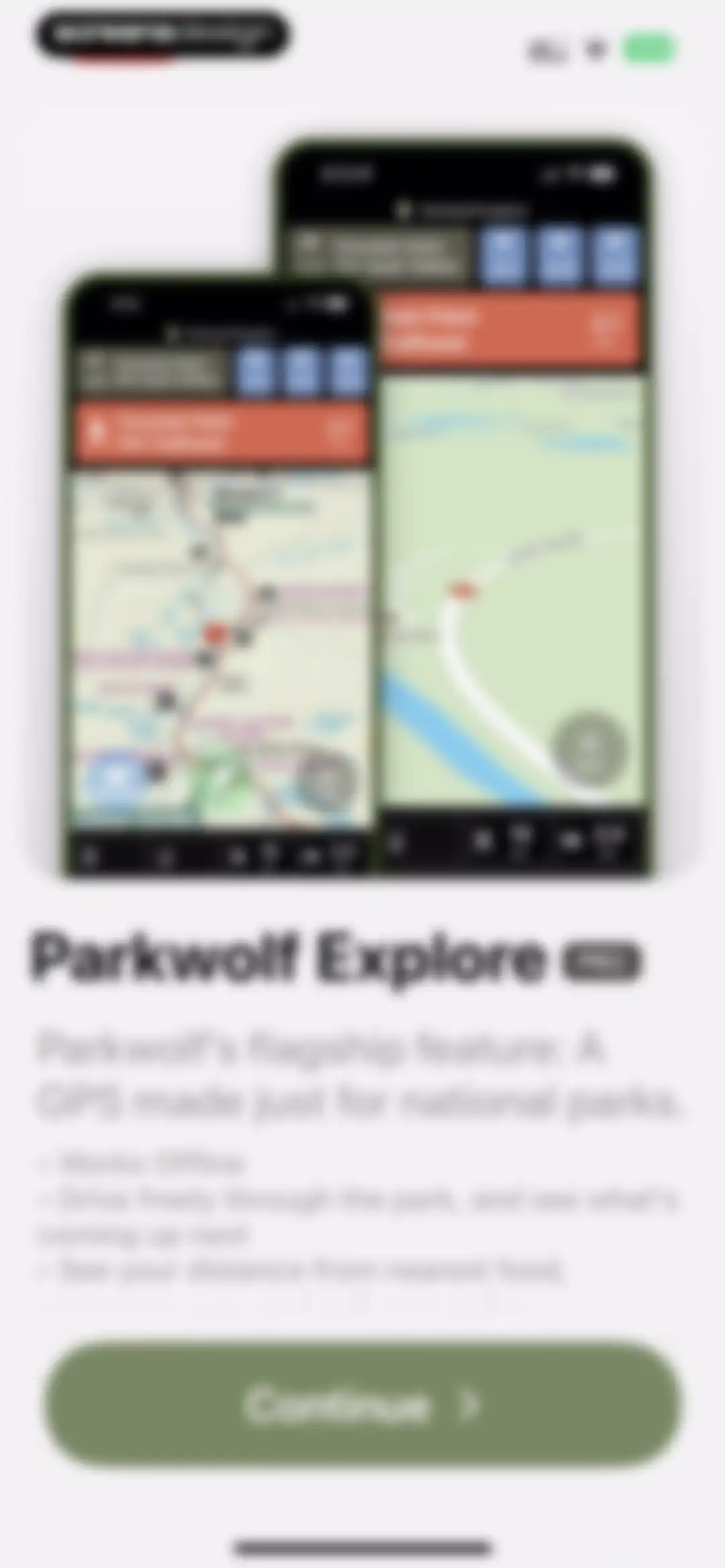 Parkwolf: National Park Guide screen 3