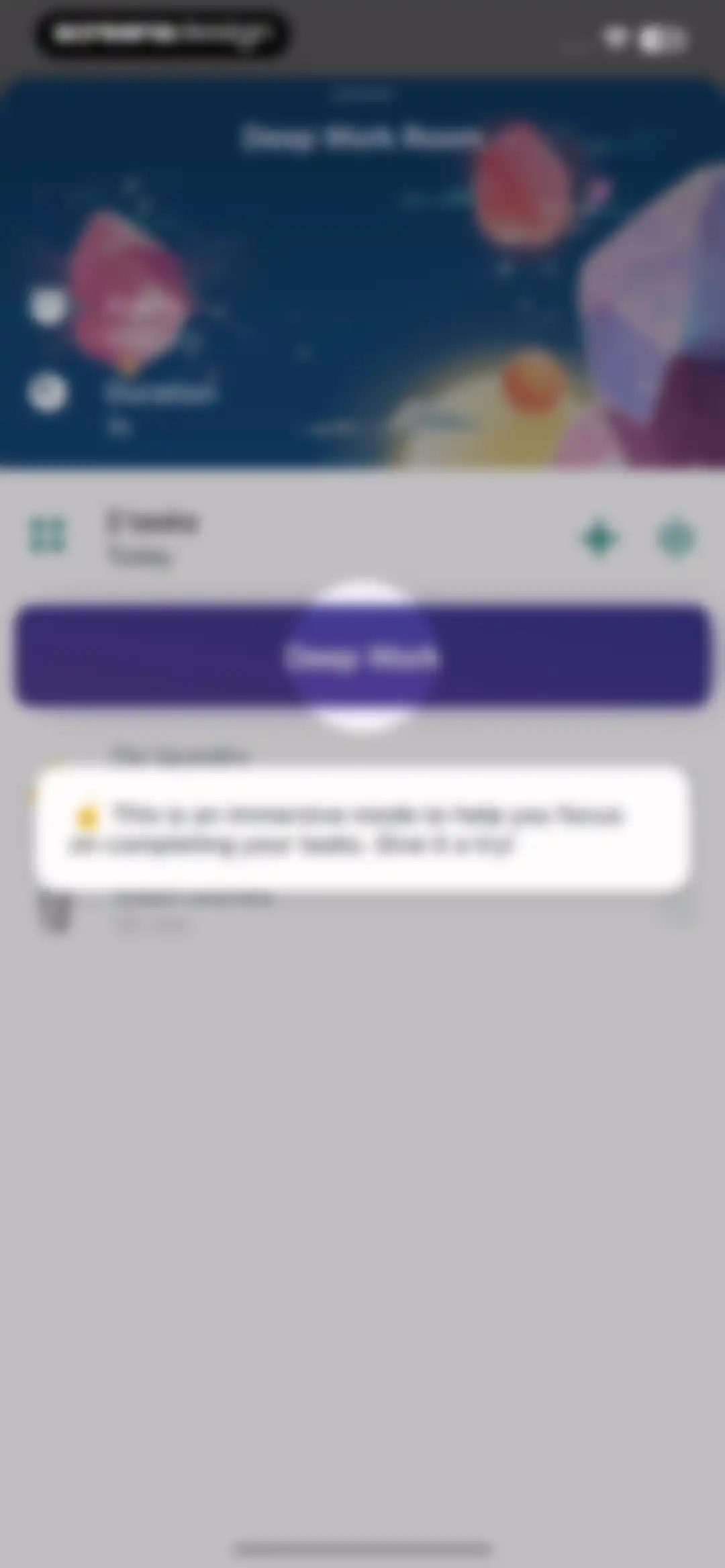 Clarify: Focus & Task Manager screen 81