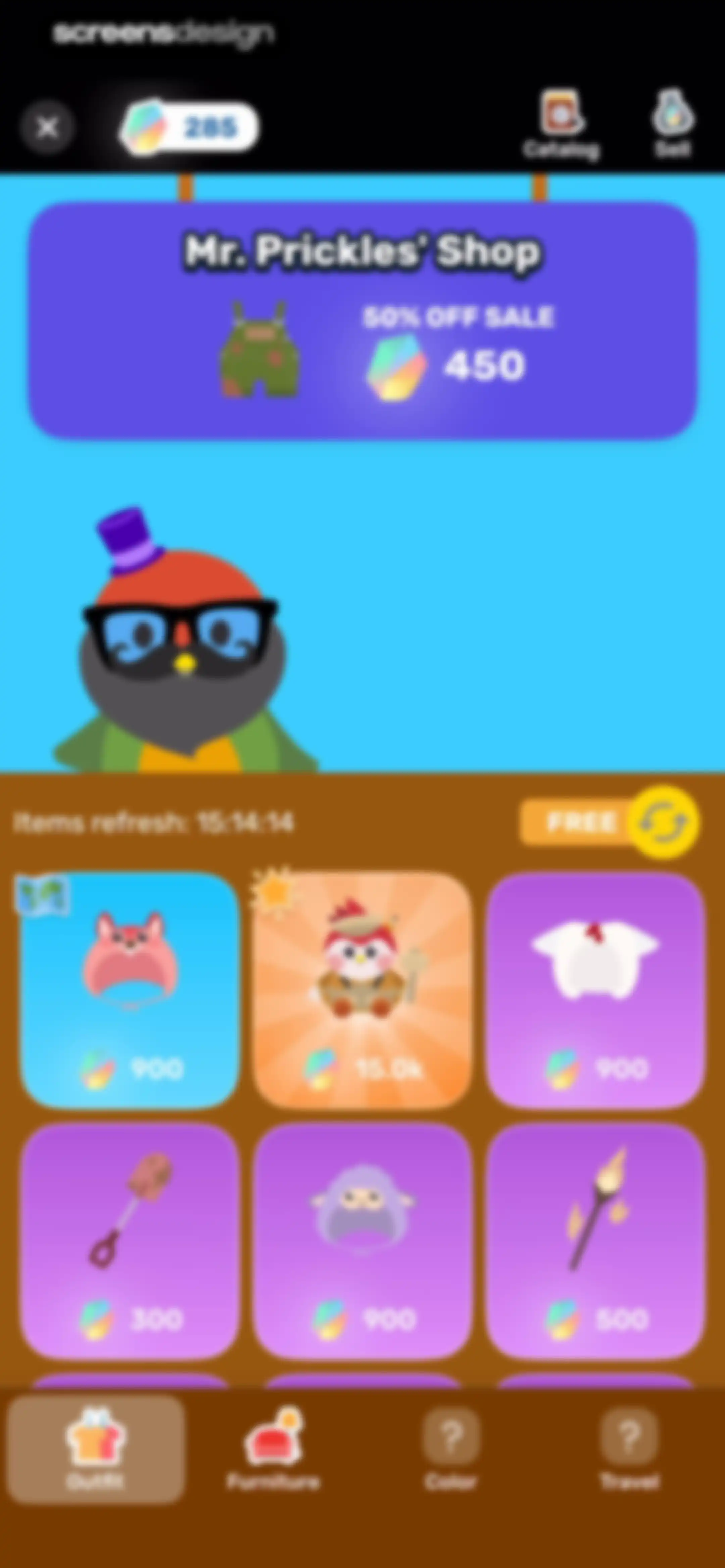 Finch: Self-Care Pet screen 112
