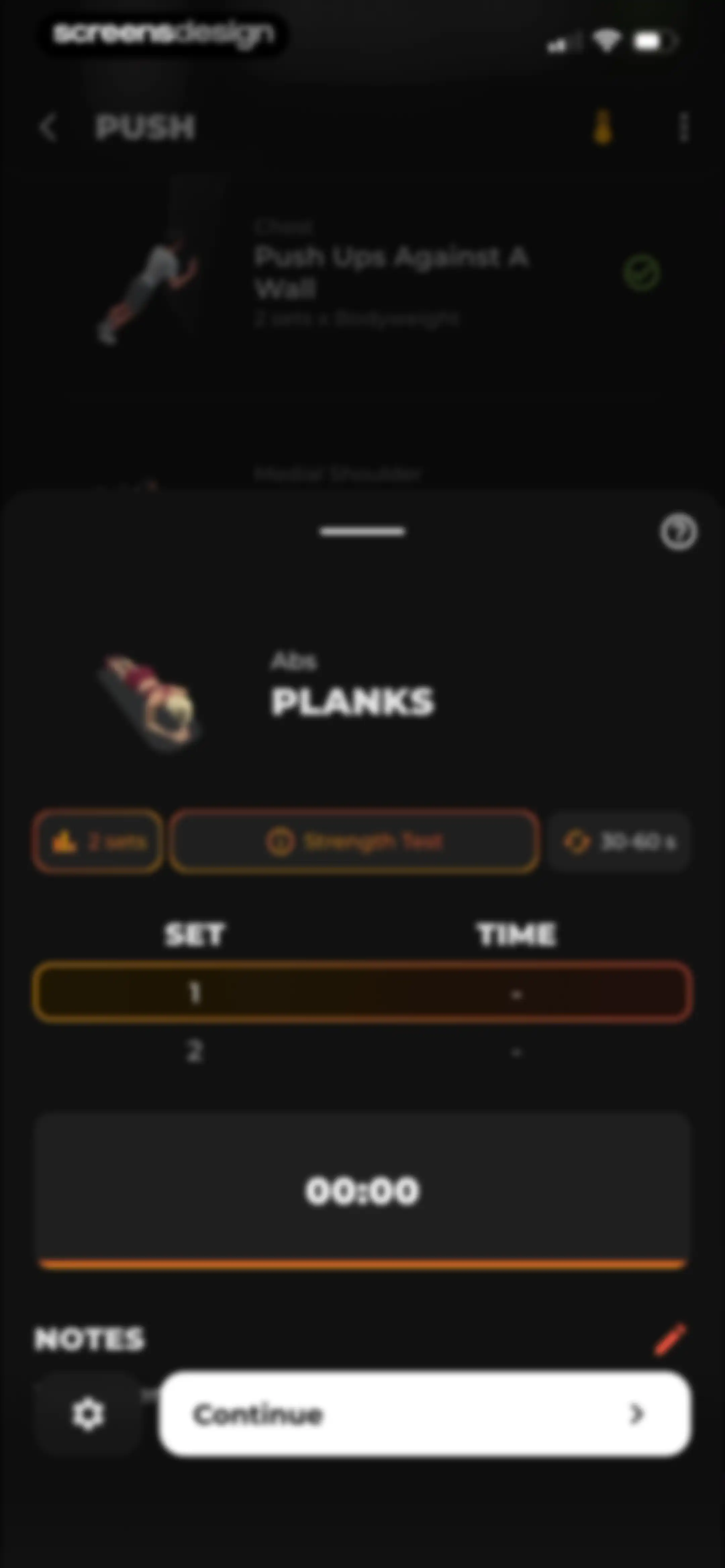 MCI - Personal Training AI screen 112
