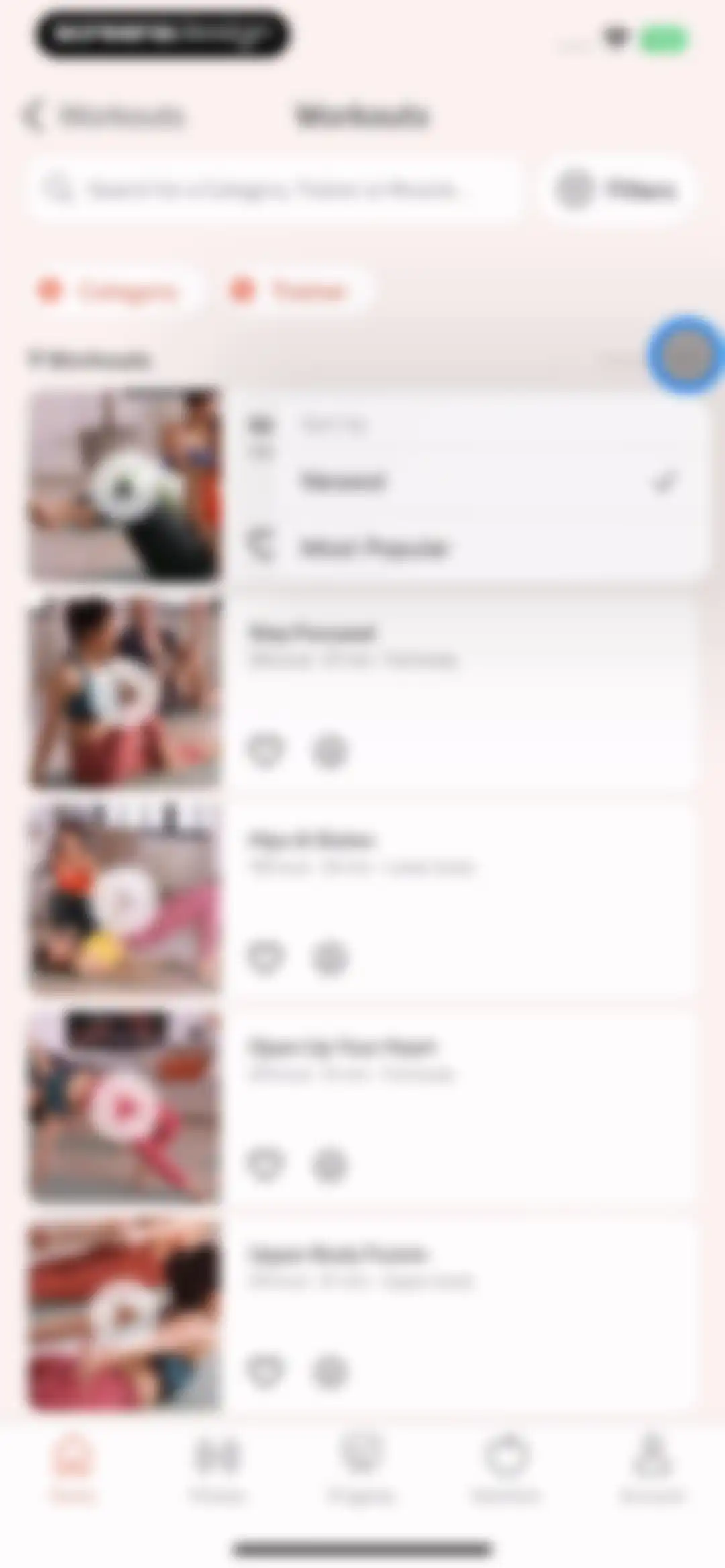 Gymondo: Fitness Workout Plans screen 47