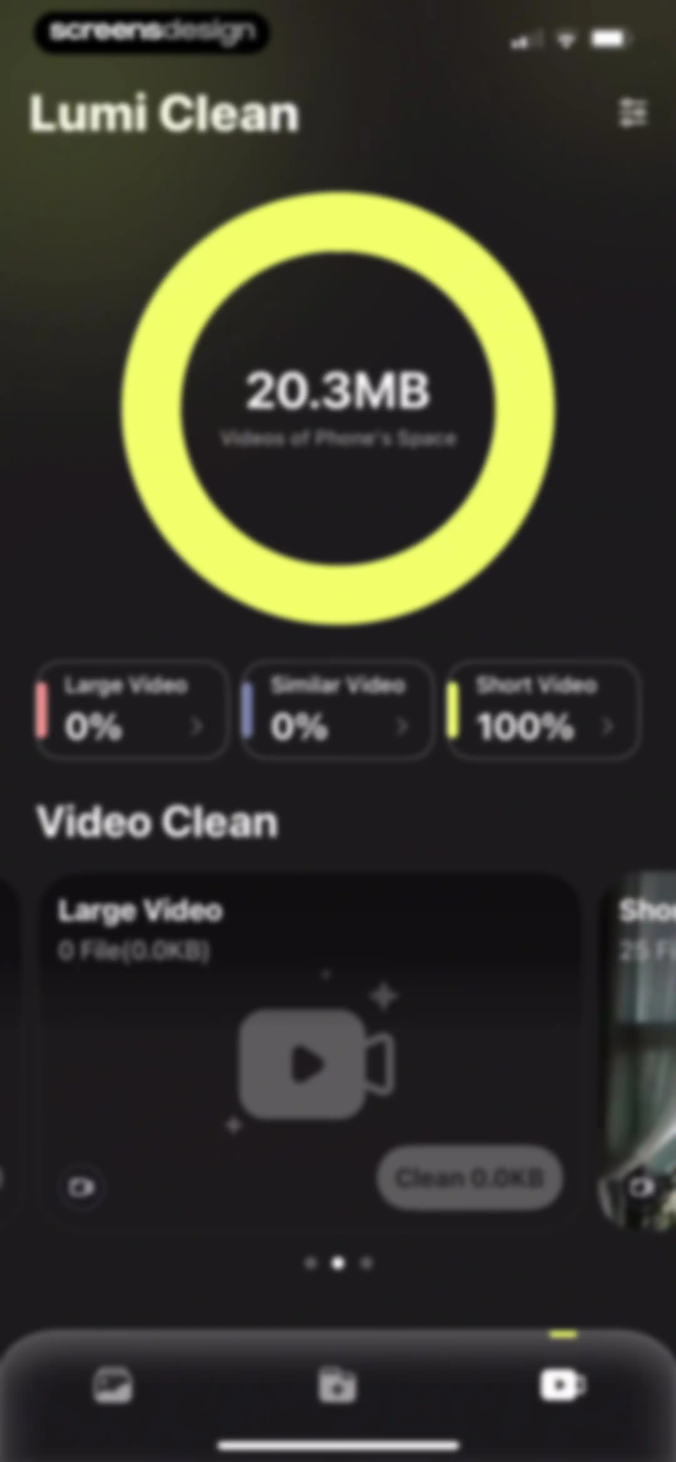 Lumi Cleaner: storage cleaner screen 43