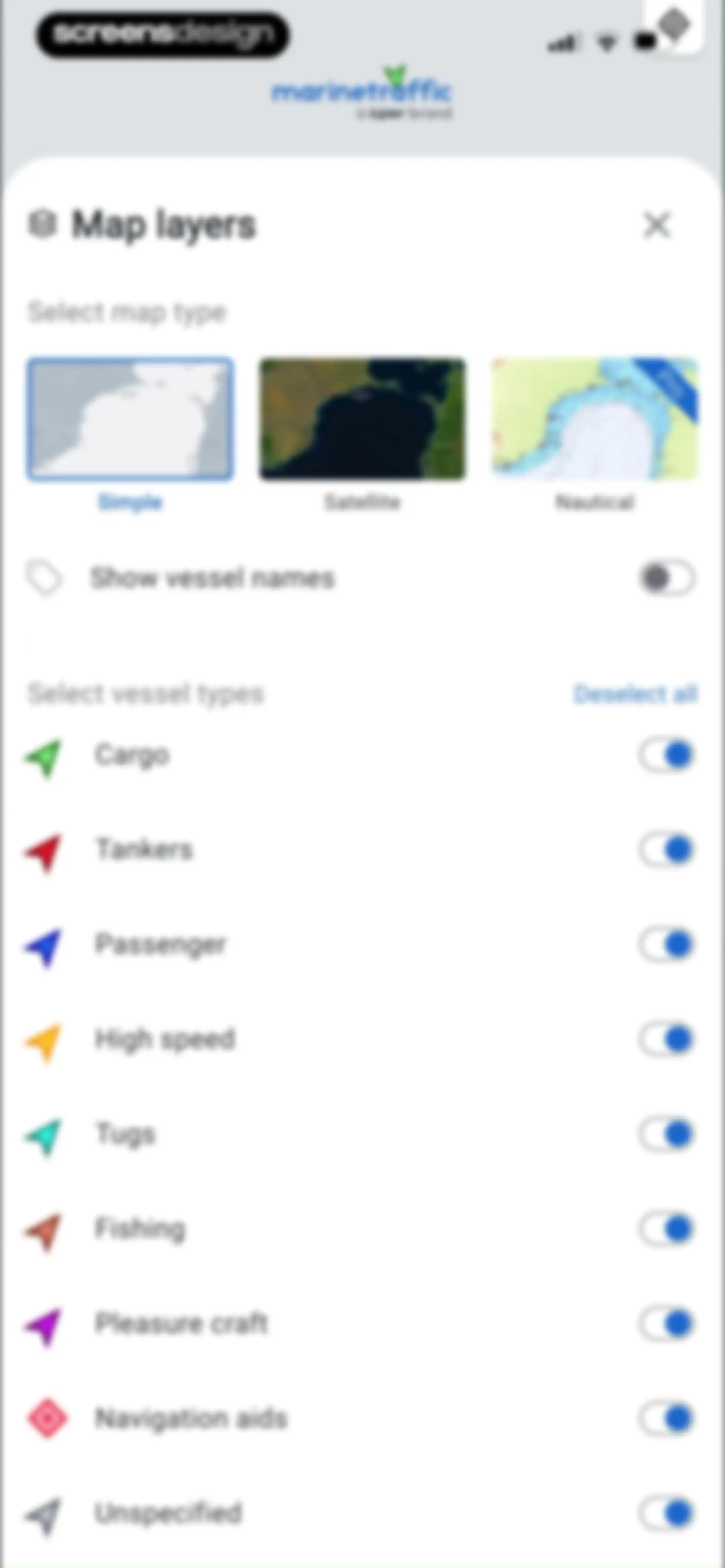 MarineTraffic - Ship Tracking screen 35