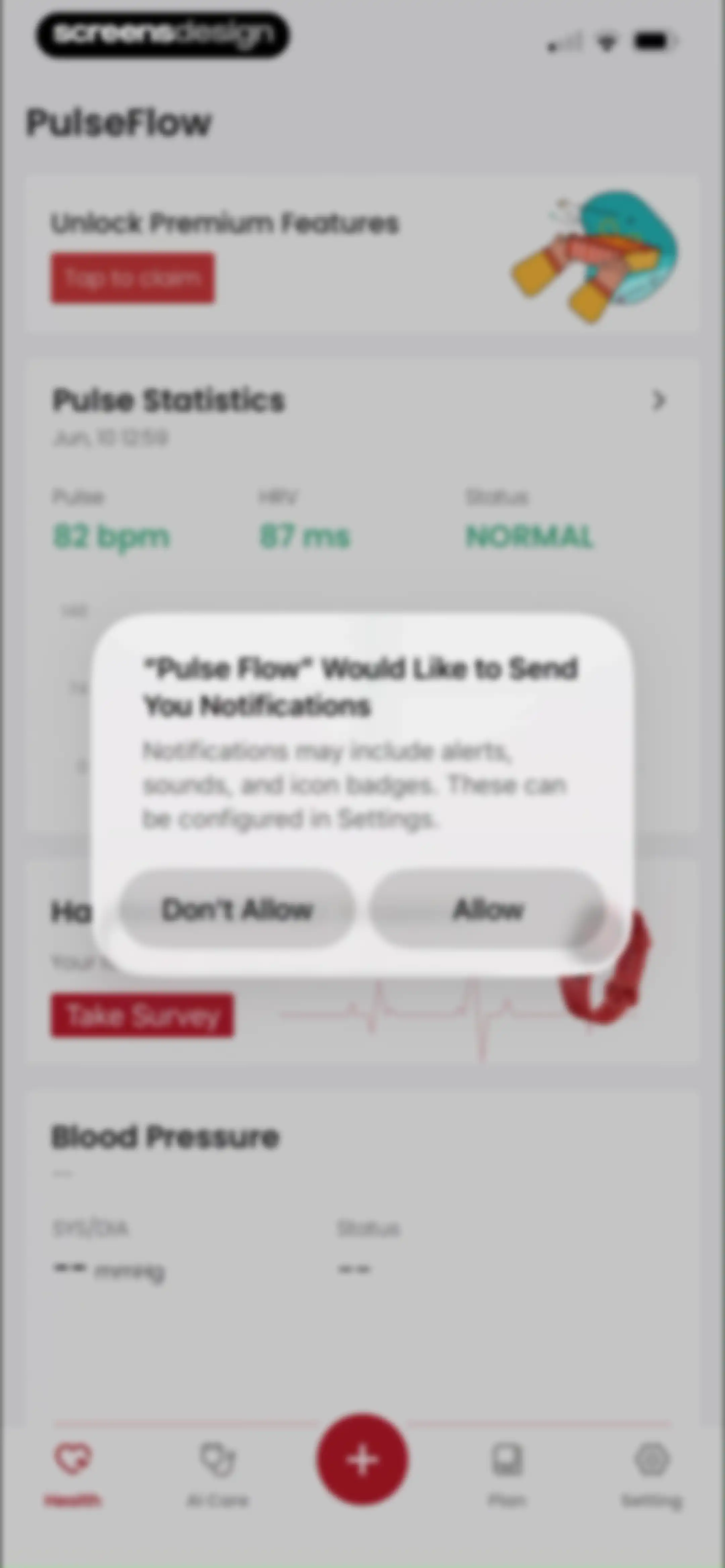 PulseFlow-Heart Rate Monitor screen 33
