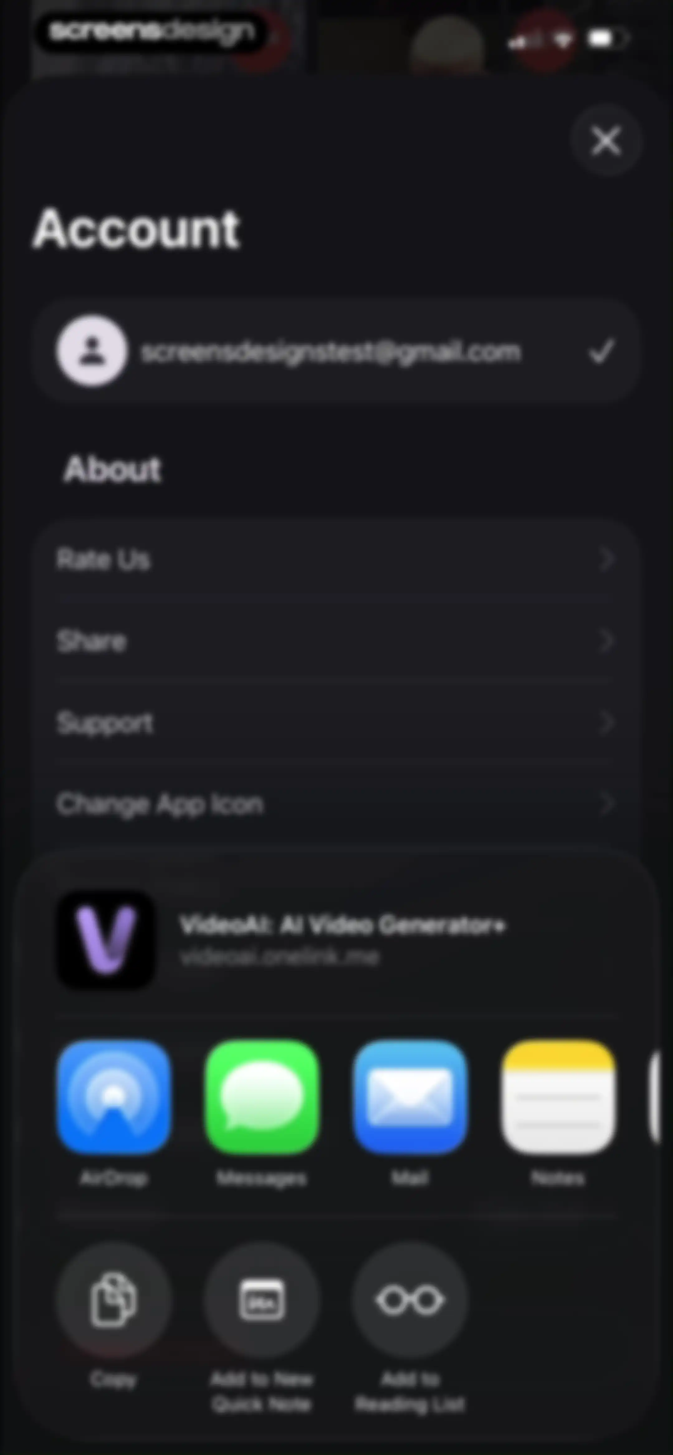 VideoAI: AI Video Generator+ screen 39
