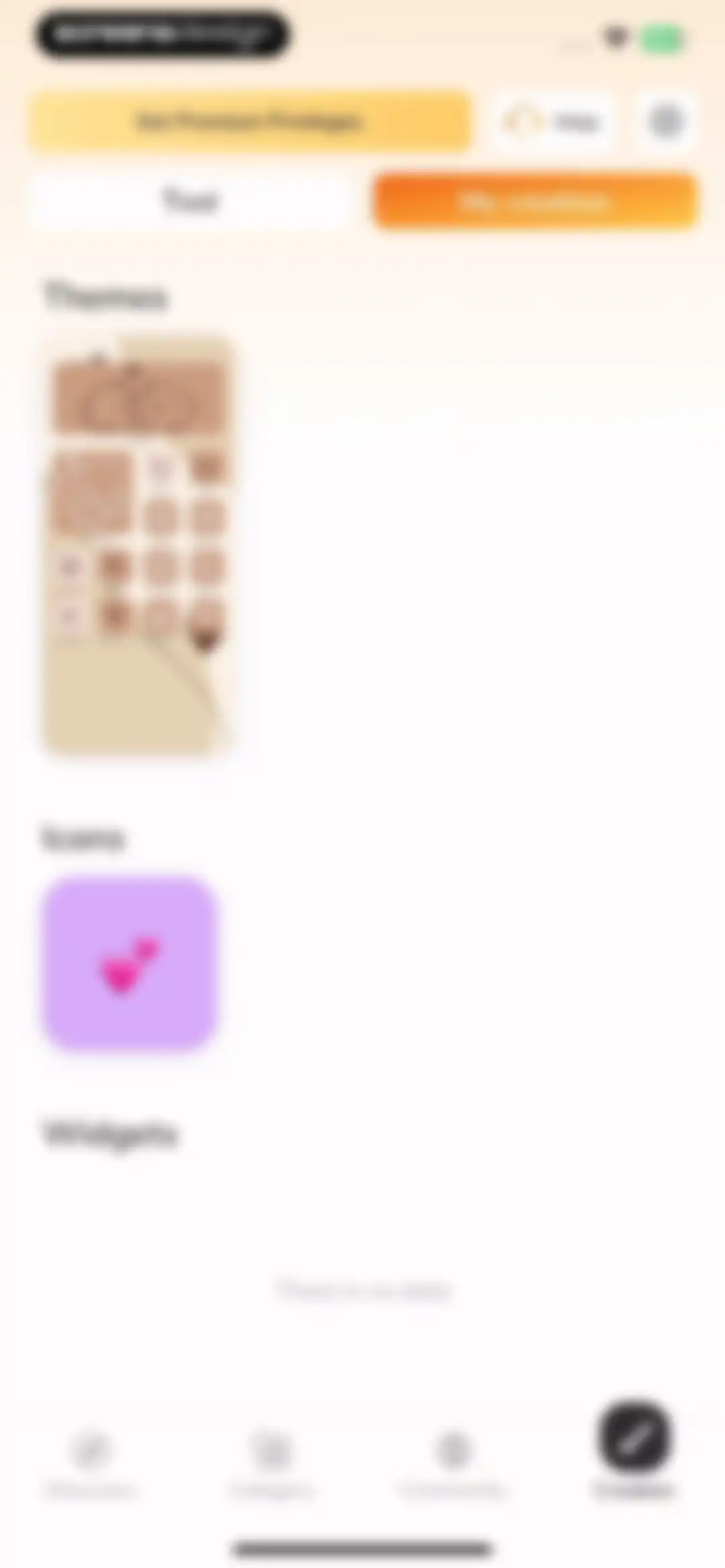 MyTheme - App Icons & Widgets screen 86